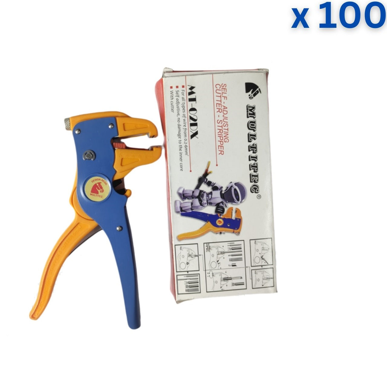 Multitec MT-02DX Self Adjusting Wire Cutter - Stripper