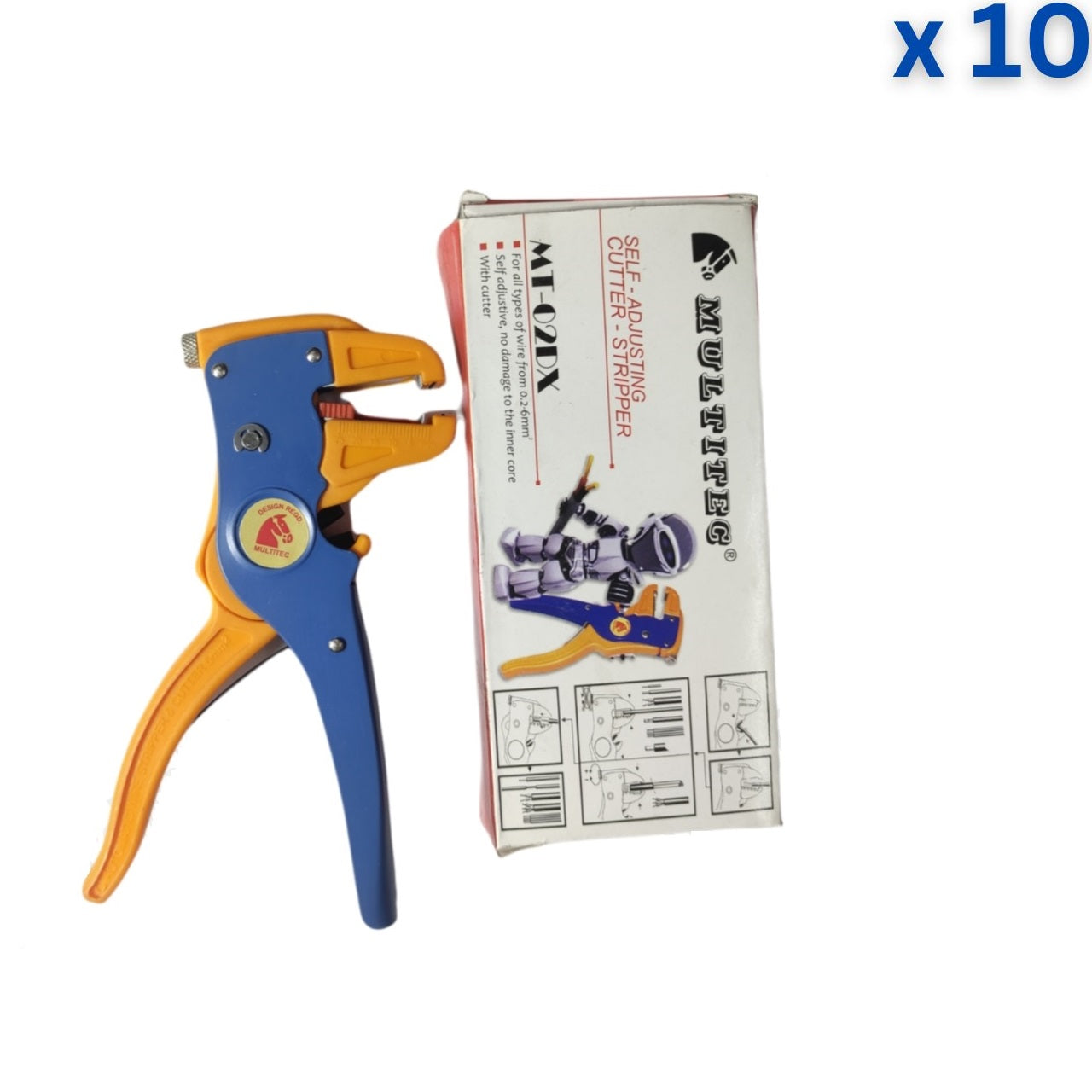 Multitec MT-02DX Self Adjusting Wire Cutter - Stripper
