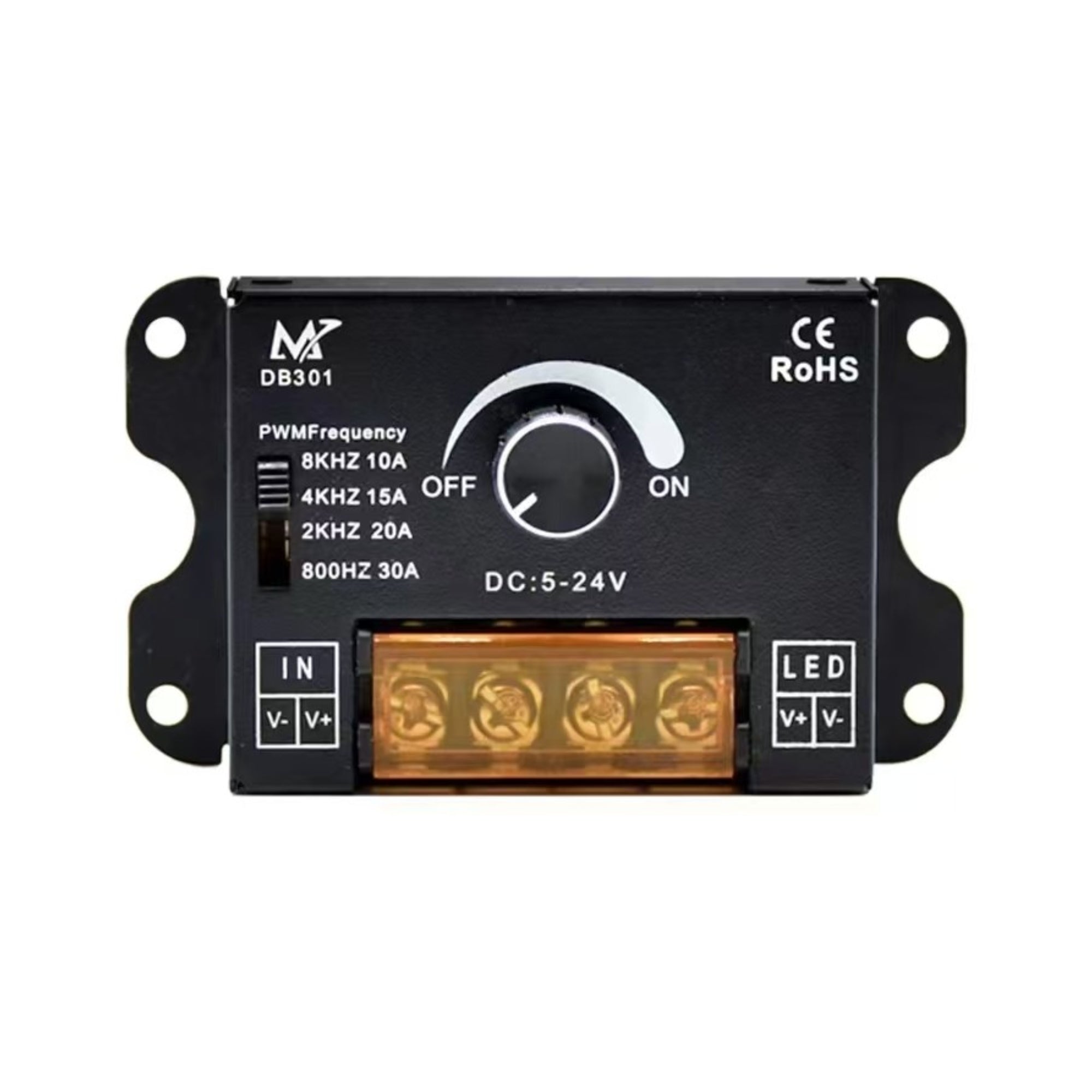 DC 12V-24V 30AMP LED Light Dimmer Switch Module