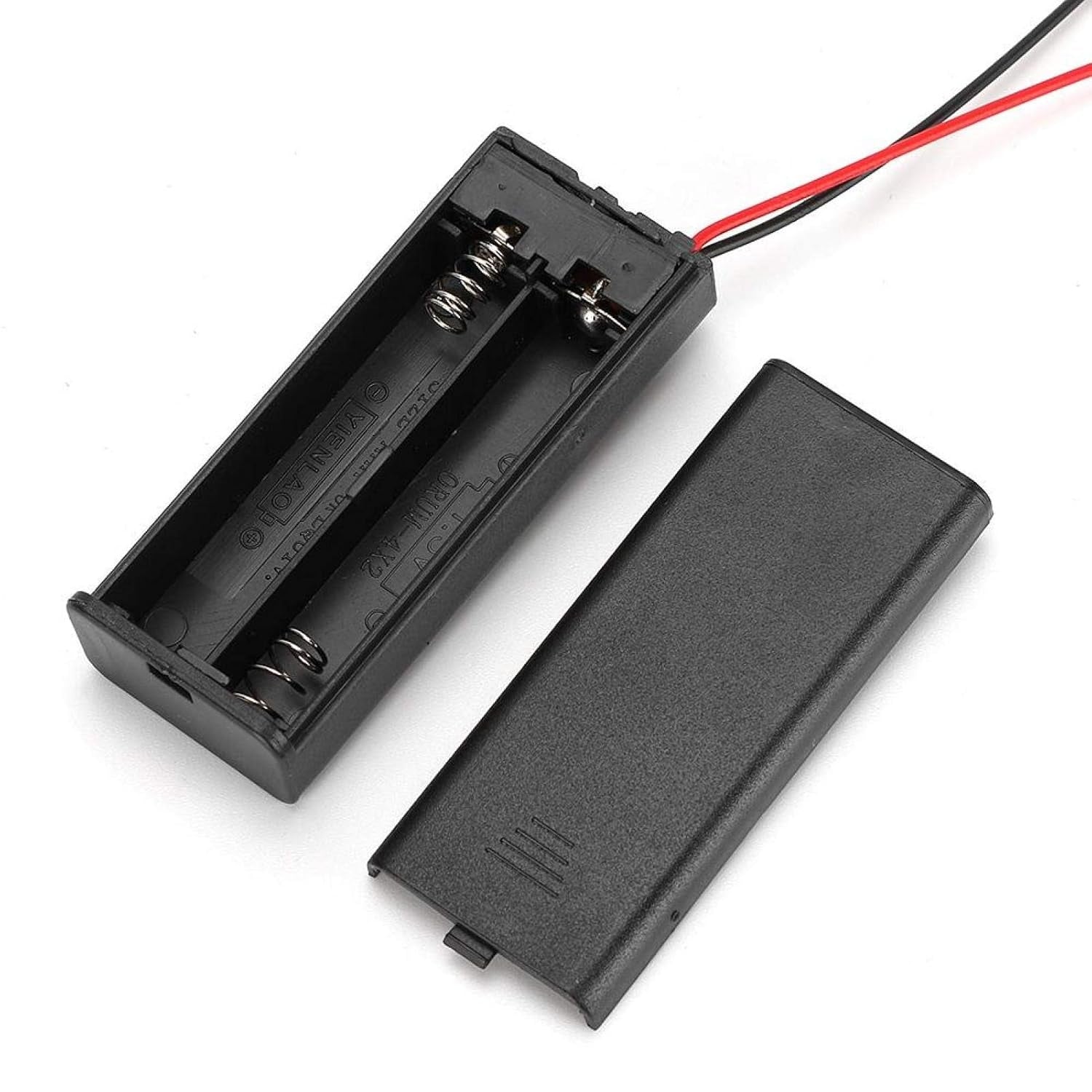 2xAAA Battery Holder With Cover