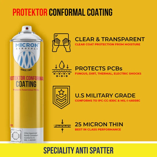 Protektor Conformal Coating for PCBs, Electronics | Military Grade