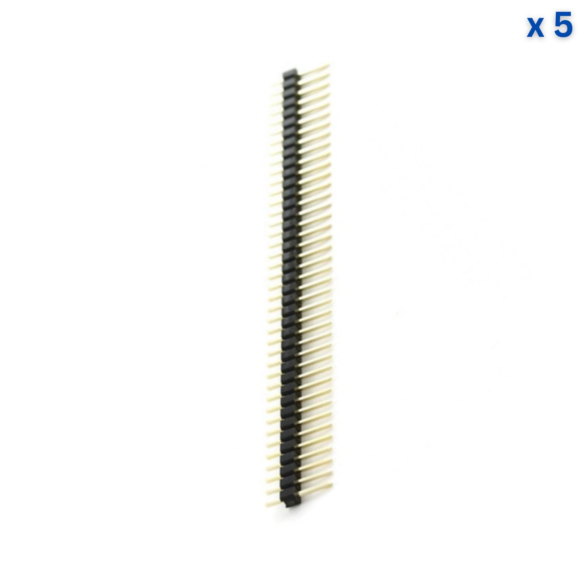 40x1 15mm 2.54mm Gold Male Pin Header