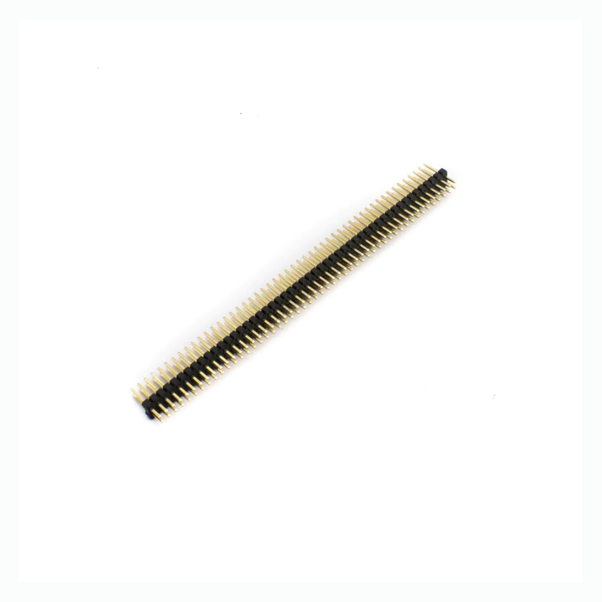 40x2 10mm 2.54mm Gold Male Pin Header