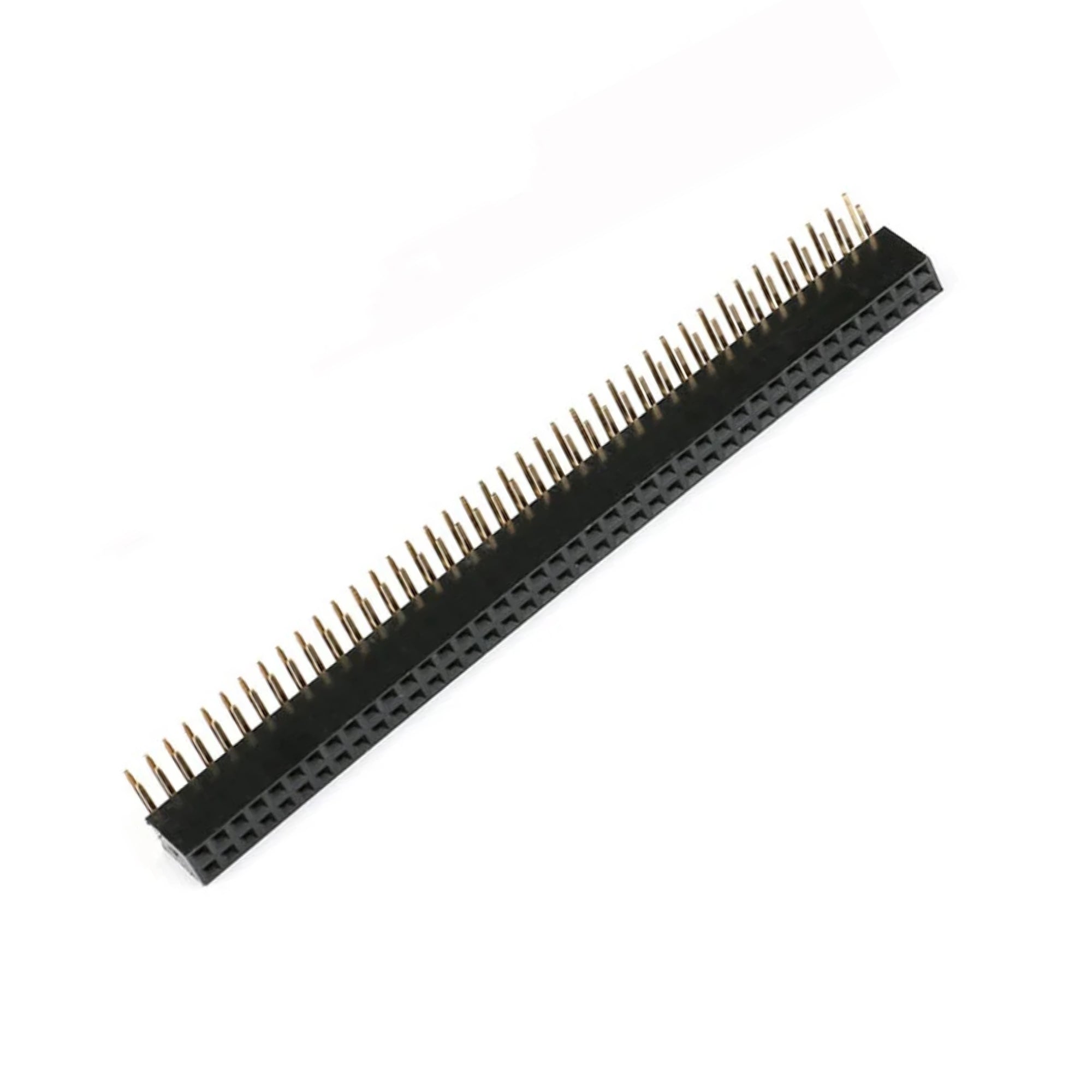 40x2 10mm 2.54mm Pitch Right Angle Female Pin Header