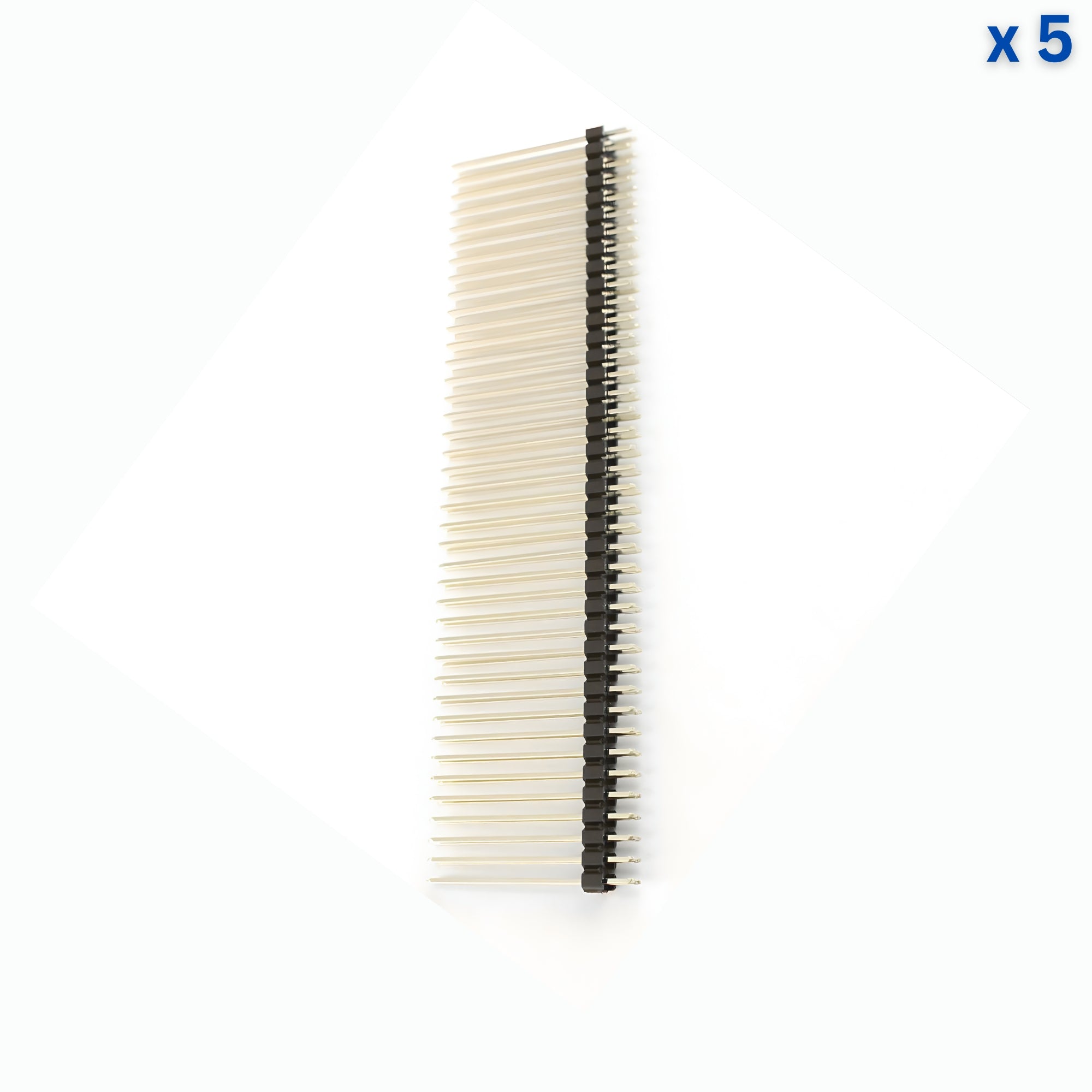 40x2 20mm 2.54mm Gold Male Pin Header