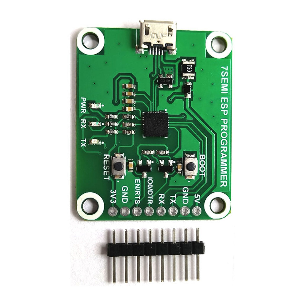 7Semi ESP Prog - ESP32 & ESP8266 Programmer, USB to UART Adapter