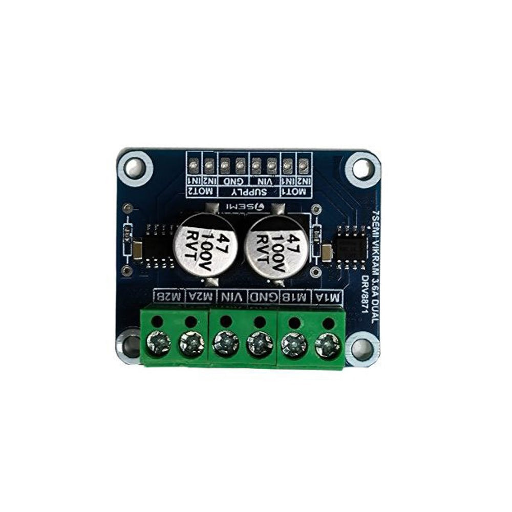 7Semi Vikram-453R6D 45V 3.6A DRV8871 Dual Channel Motor Driver (2 Channel)
