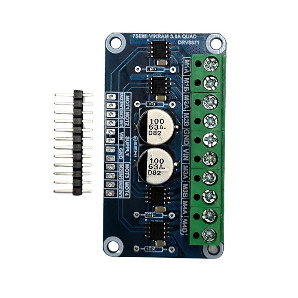 7Semi Vikram-453R6Q 45V 3.6A Quad Channel Motor Driver (4 Channel)