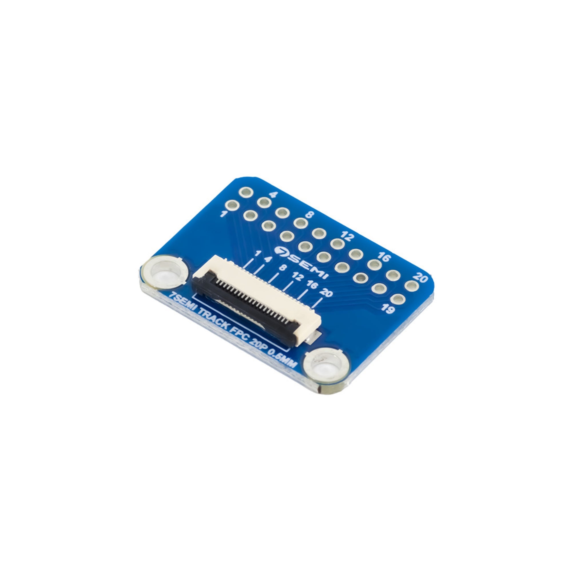 7Semi 20 Pin 0.5mm FFC FPC Connector Breakout Board