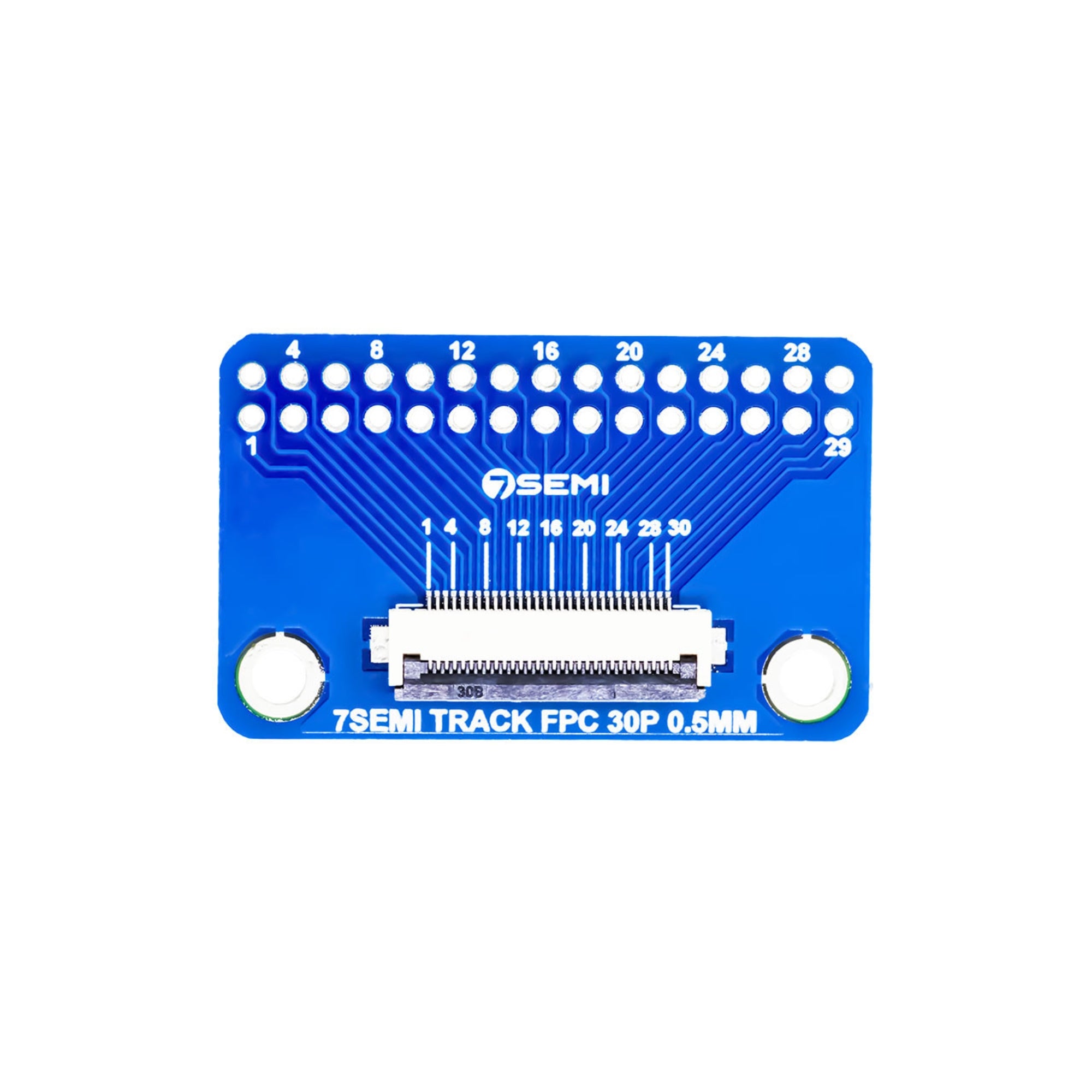 7Semi 30 Pin 0.5mm FFC FPC Connector Breakout Board