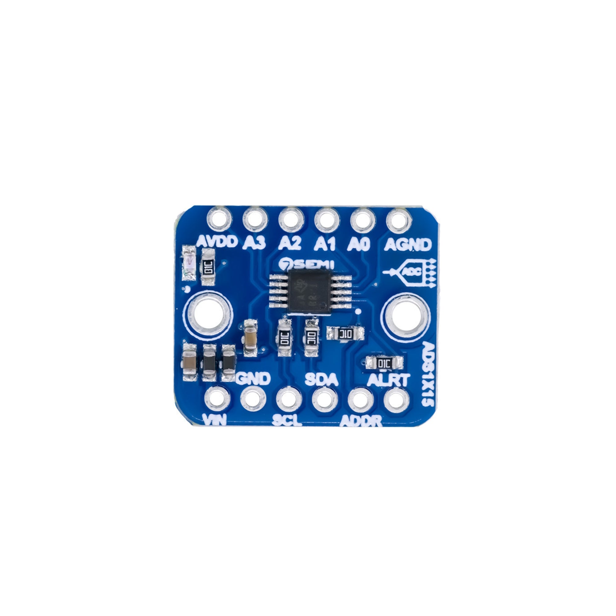 7Semi ADS1015 12bit 4-Channel ADC Board with PGA I2C
