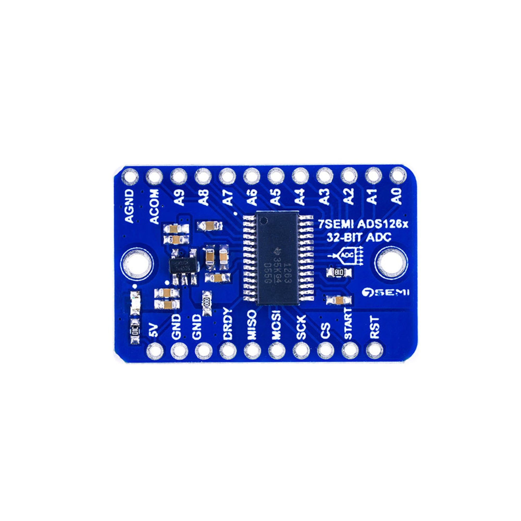 7Semi ADS1262 32bit ADC with PGA Breakout