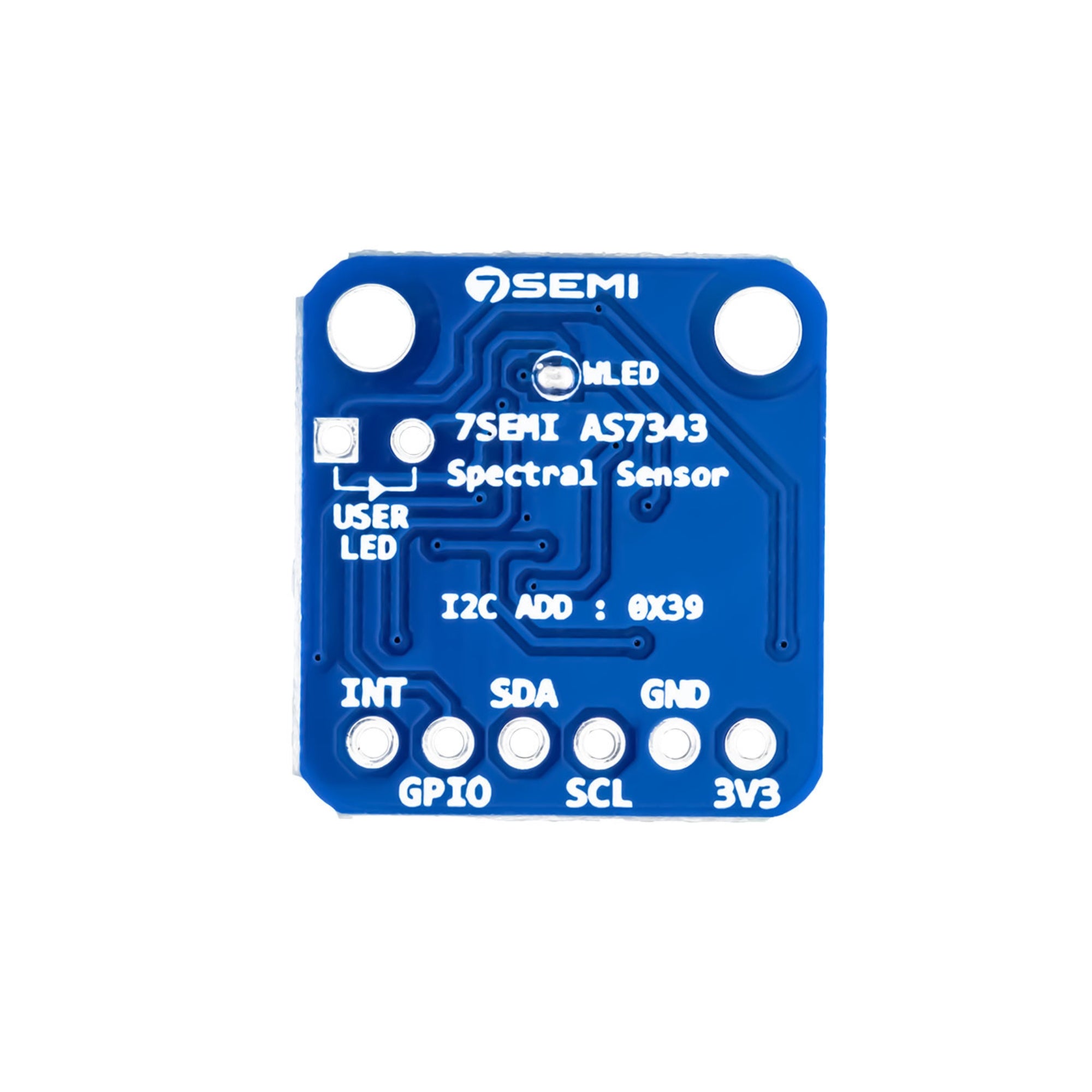 7Semi AS7343 14-Channel Spectral Sensor Breakout