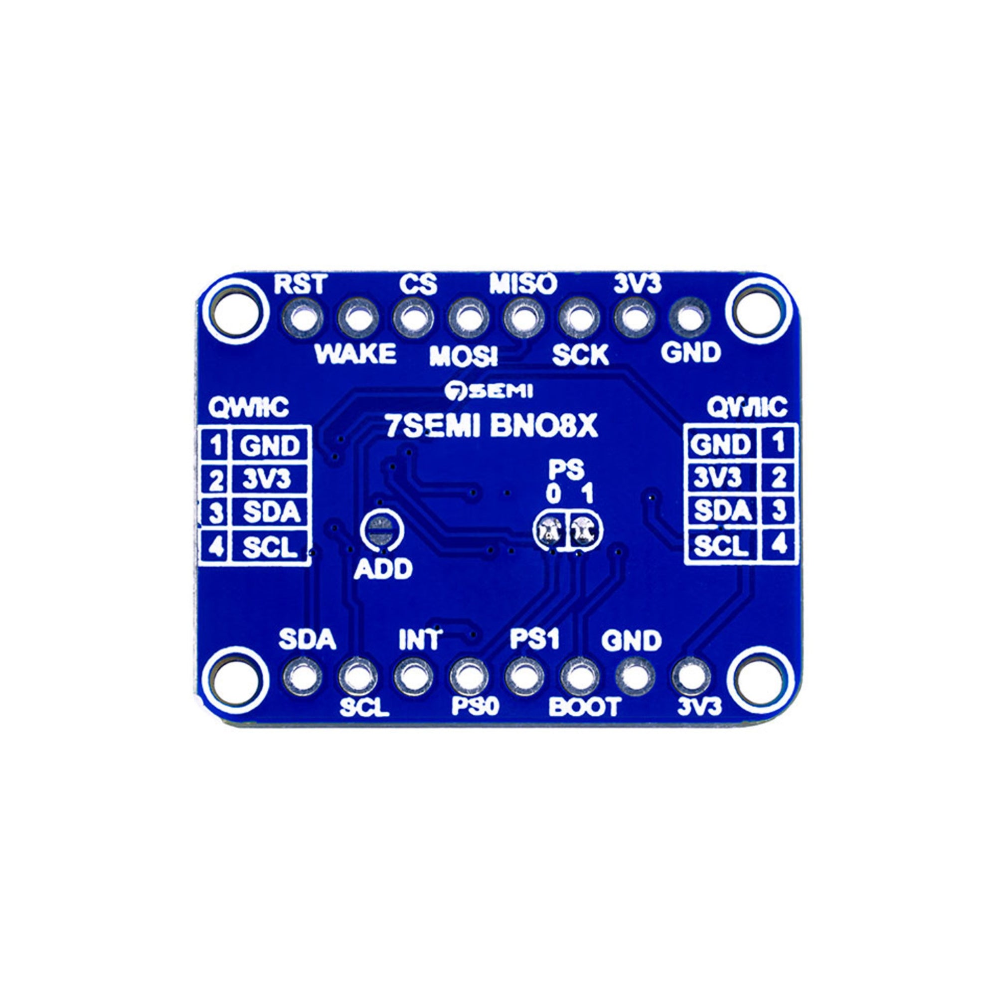 7Semi BNO086 9-DOF Orientation VR IMU Fusion Breakout Qwiic