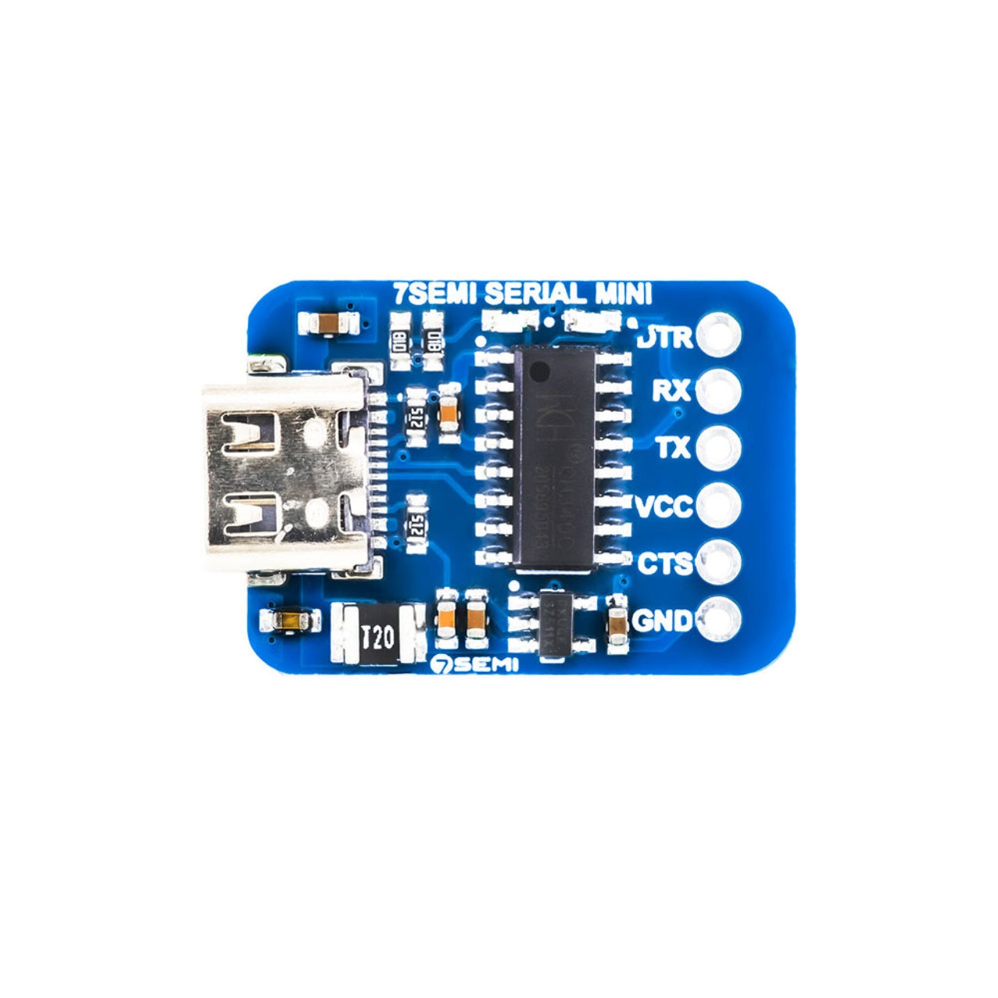 7Semi CH340C USB-C to Serial TTL Converter Breakout