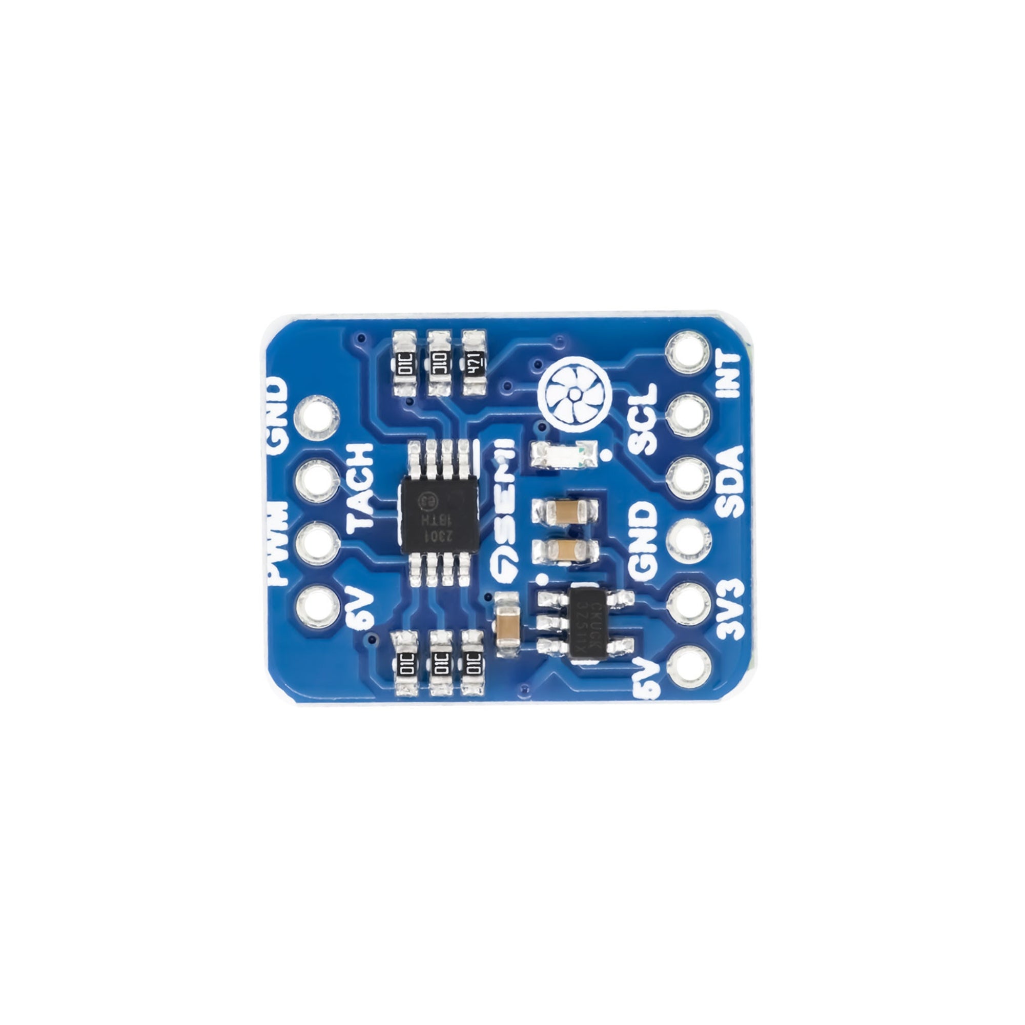 7Semi EMC2301 SMBus PWM Fan Driver Board, RPM PWM Fan Controller