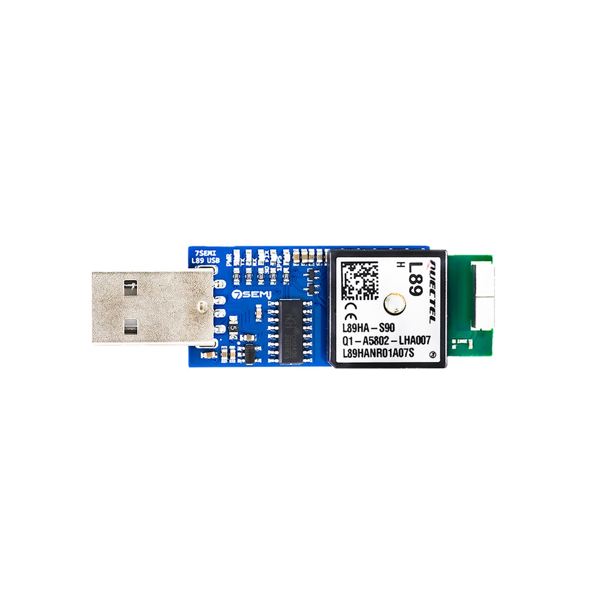 7Semi L89 USB Dongle Multi-GNSS Engine for GPS, IRNSS, GLONASS, BeiDou, Galileo and QZSS