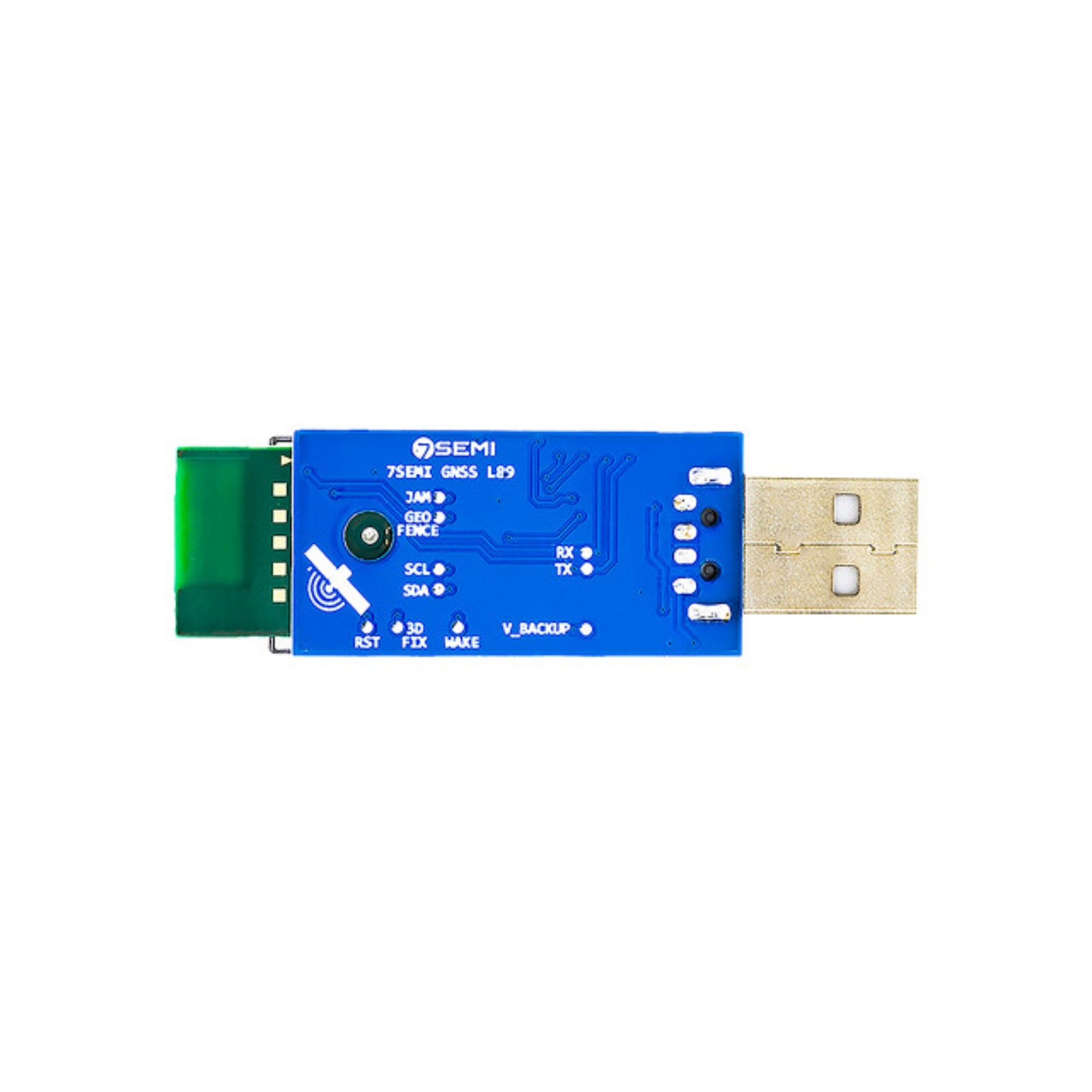 7Semi L89 USB Dongle Multi-GNSS Engine for GPS, IRNSS, GLONASS, BeiDou, Galileo and QZSS