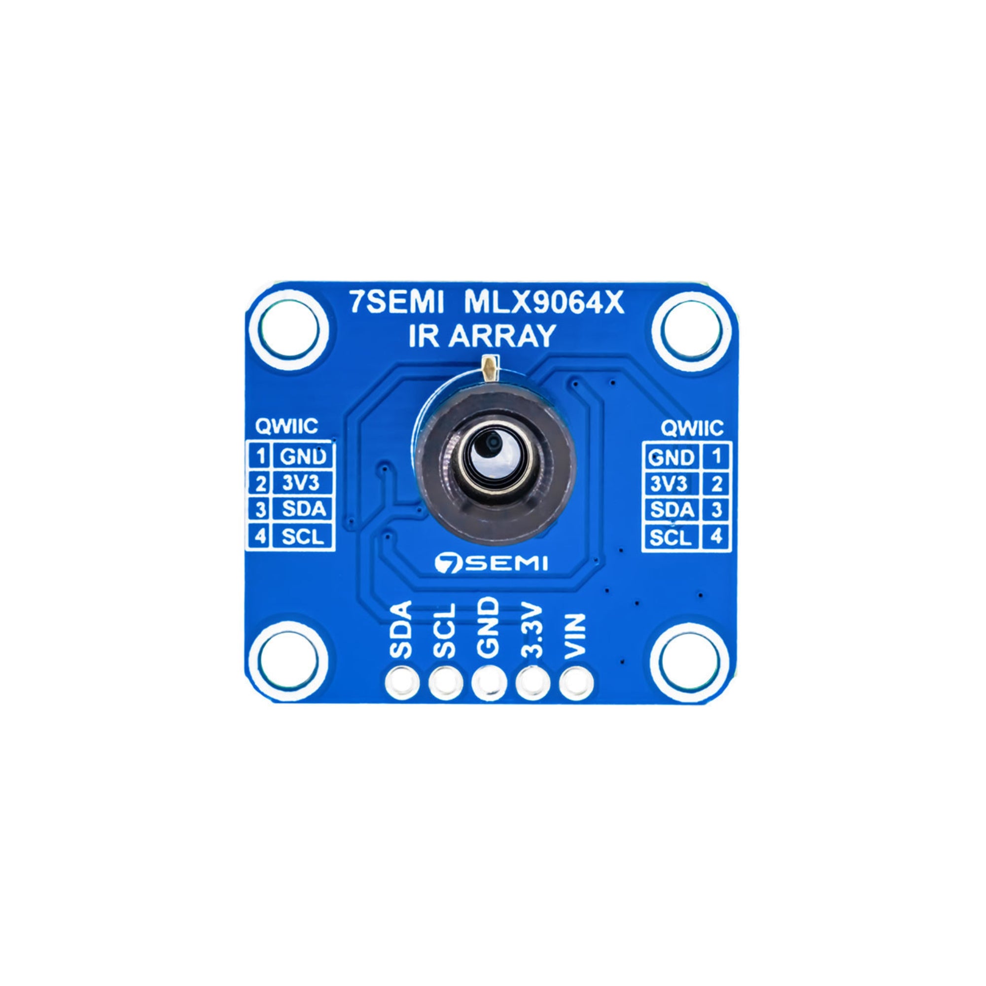 7Semi MLX90640 55 FOV Thermal Camera IR Array Breakout Qwiic Compatible