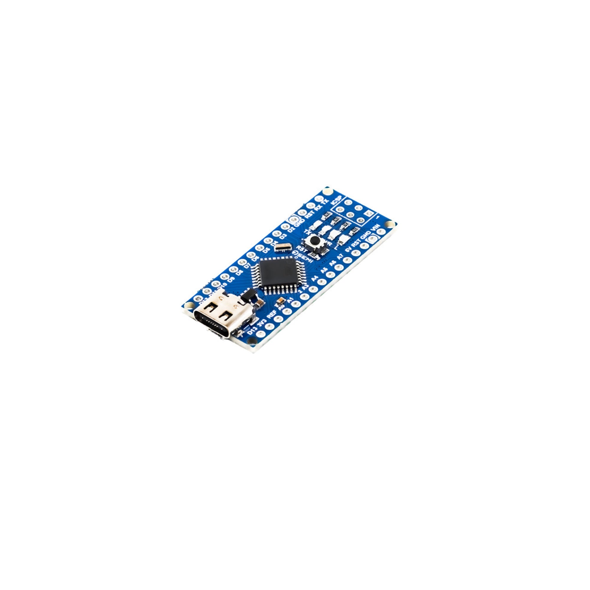 7Semi Nano ATmega328P Board, USB-C CH340