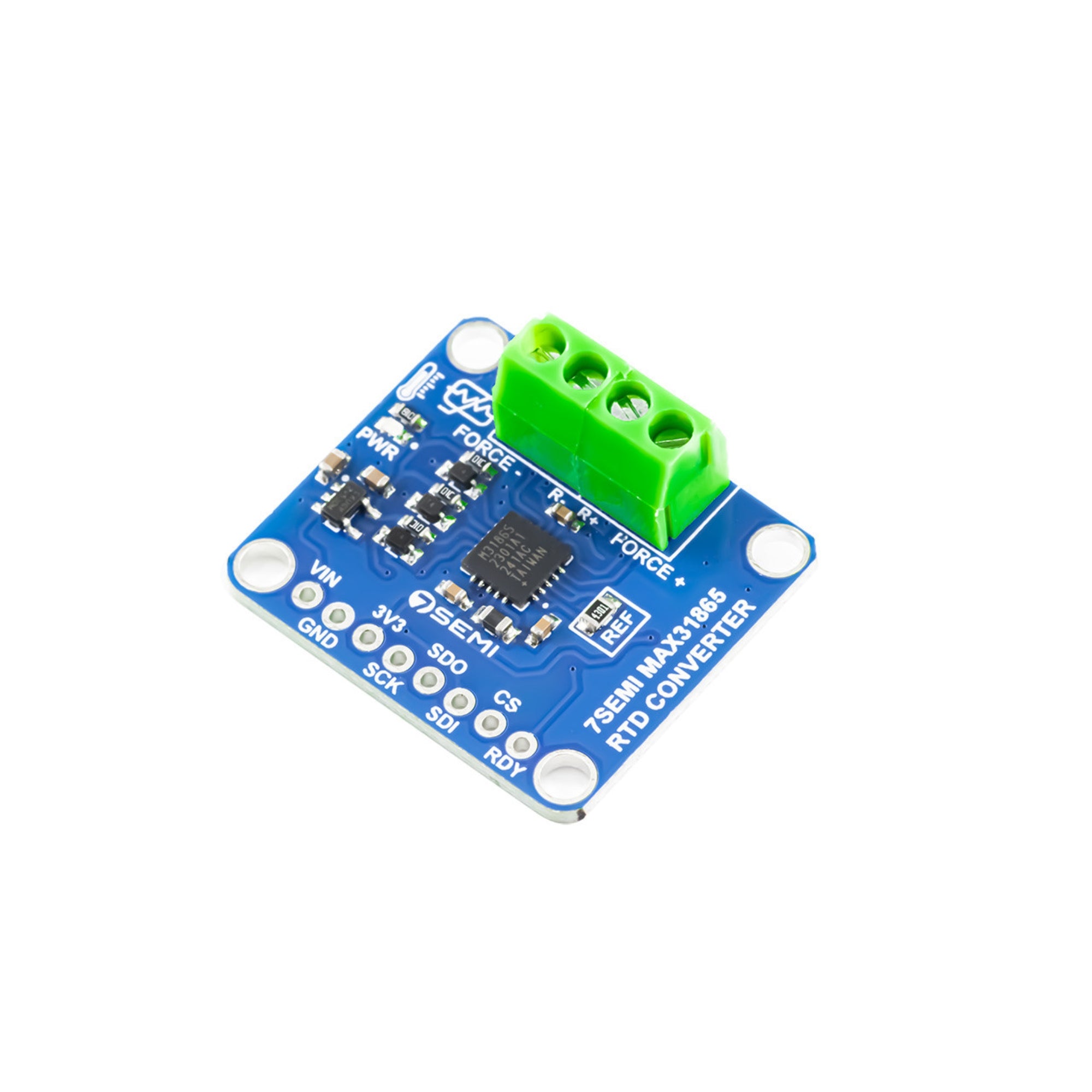 7Semi PT1000 RTD 2-Wire Temperature Sensor Amplifier Breakout Board - MAX31865