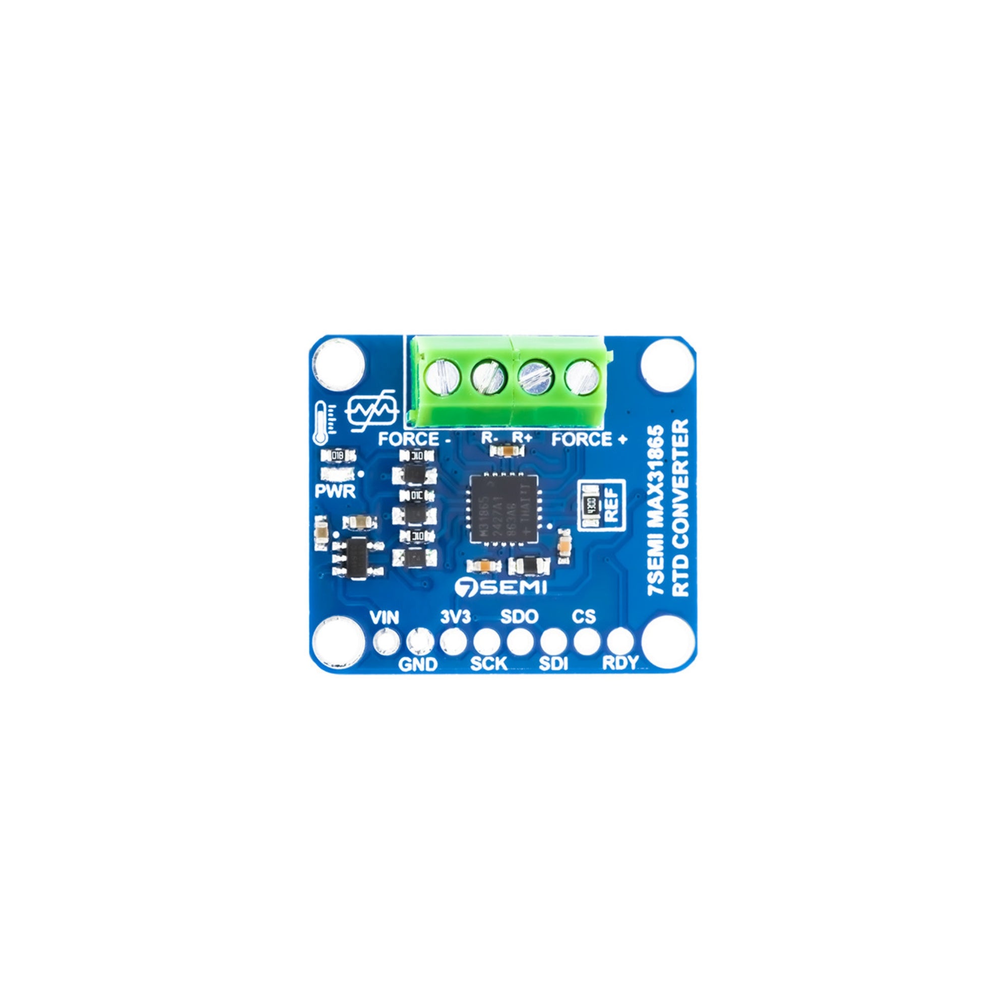 7Semi PT100 RTD 2-Wire Temperature Sensor Amplifier Breakout Board - MAX31865