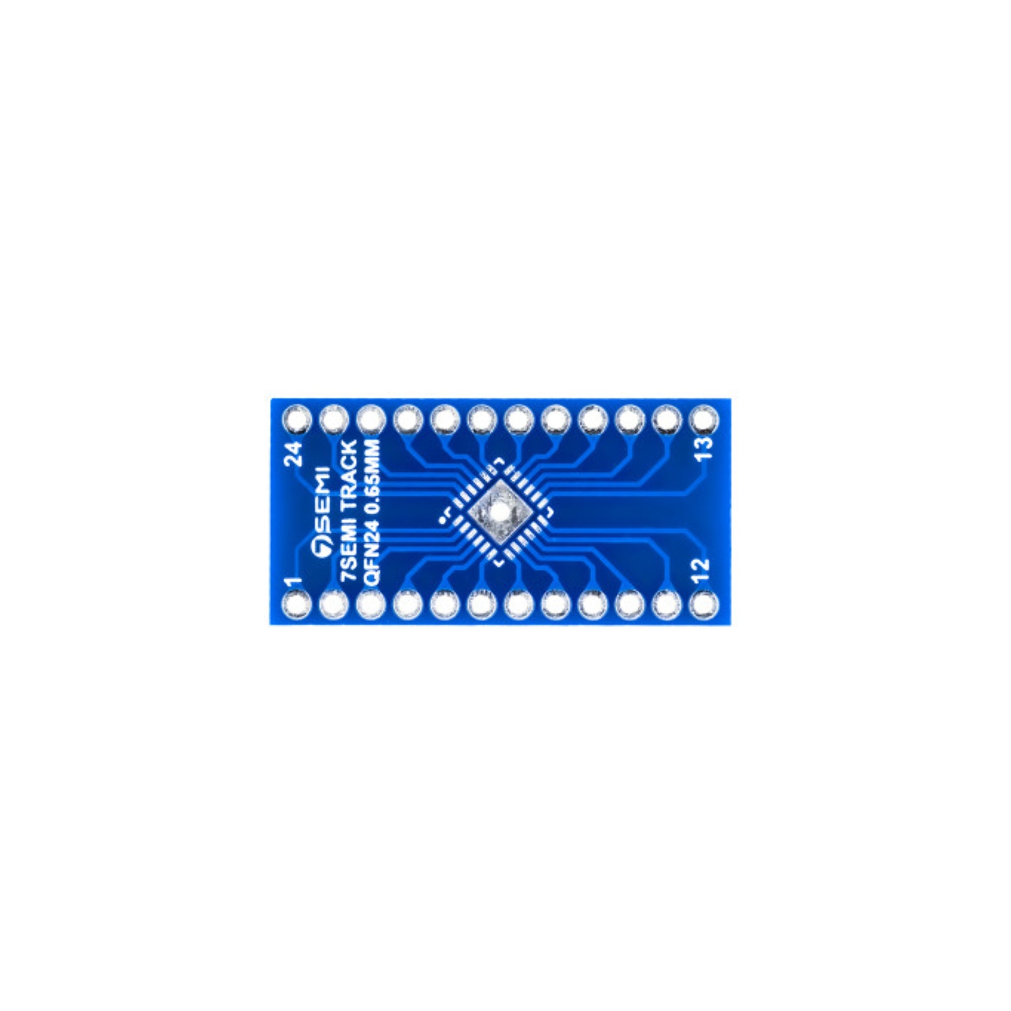 7Semi QFN24 0.5mm QFN24 0.65mm Breakout Adapter PCB