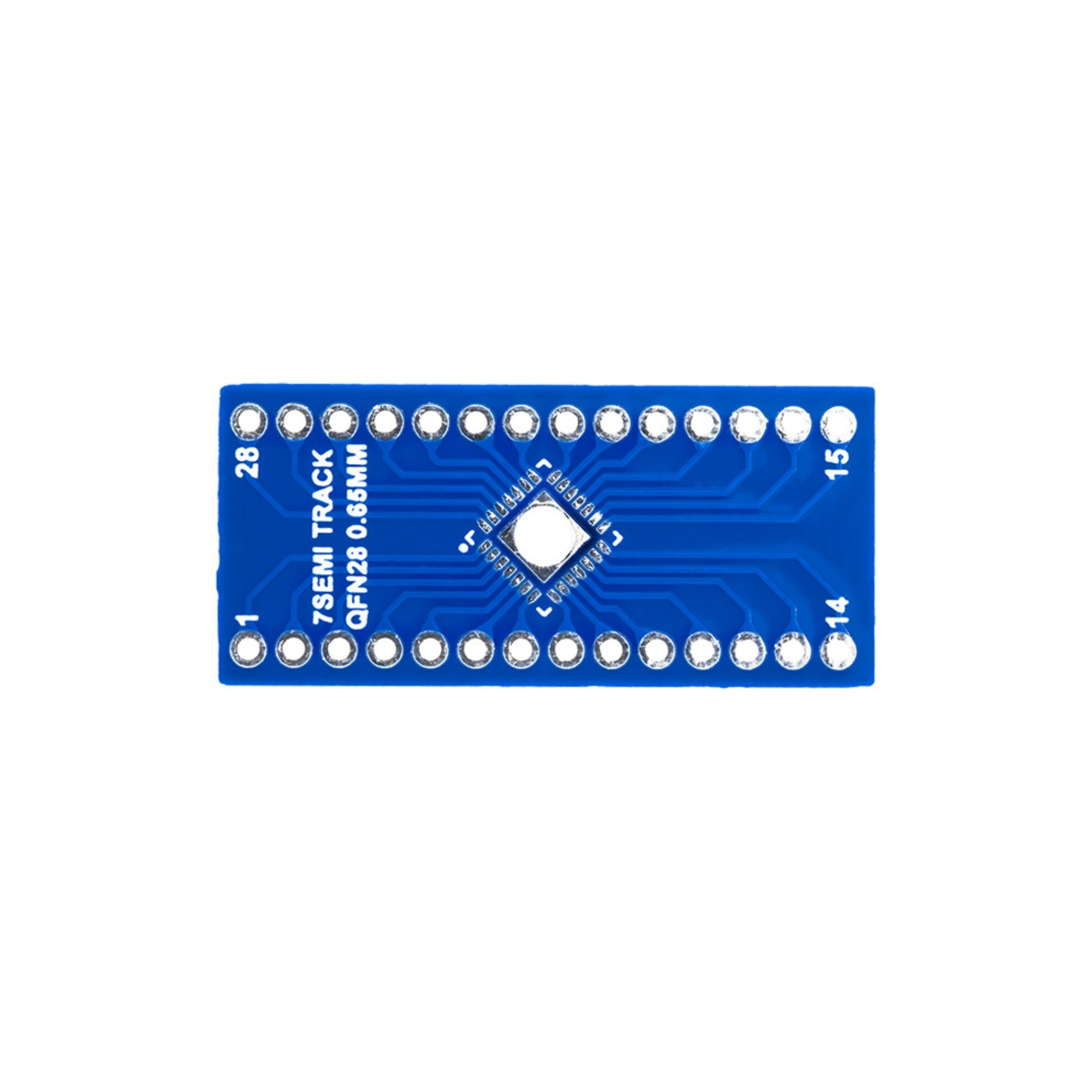 7Semi QFN28 Breakout Adapter PCB