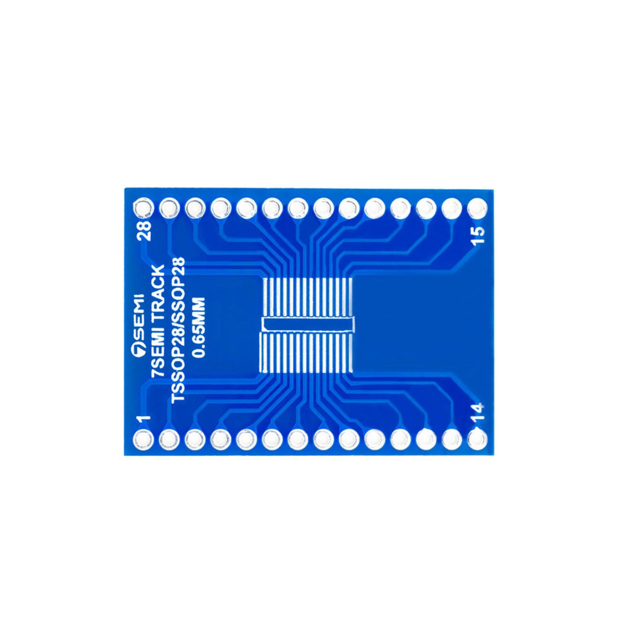 7Semi SOIC28/SOP28/SO28 TSSOP28/SSOP28 Adapter PCB