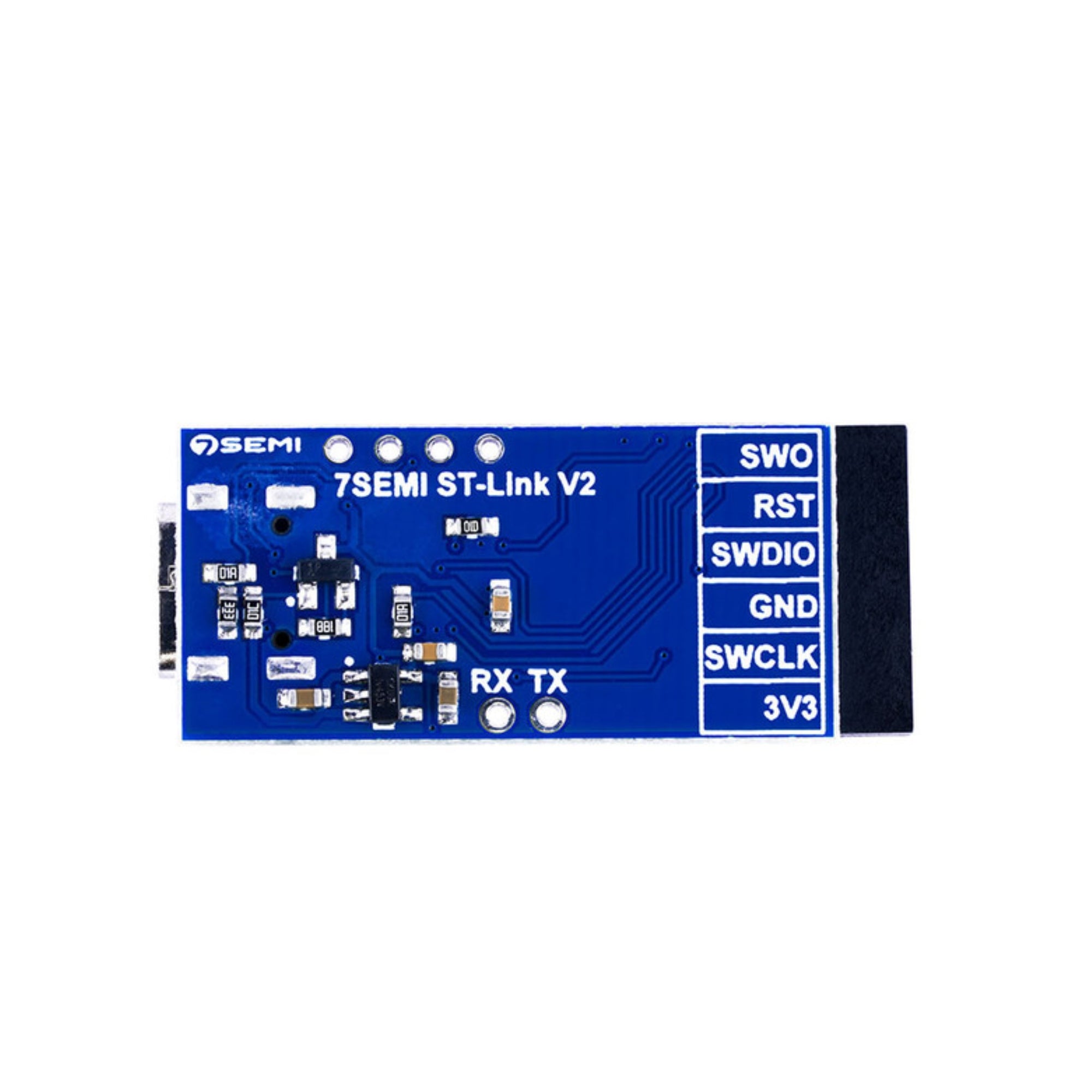 7Semi ST-LINK V2/V2.1 USB-C Debugger Programmer for STM32 MCUs