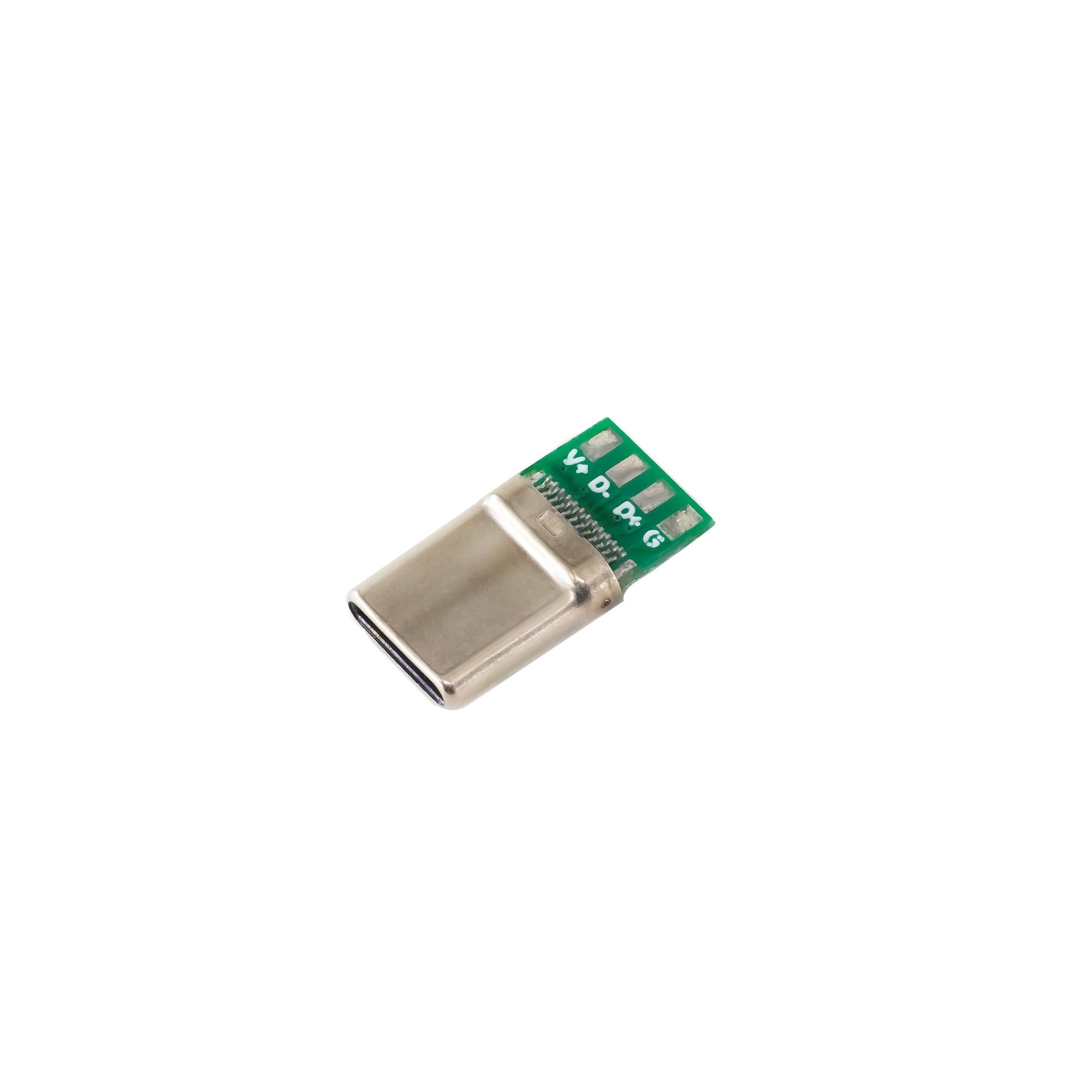 7Semi USB-C Male Breakout - 4 Pin PCB USB Type C