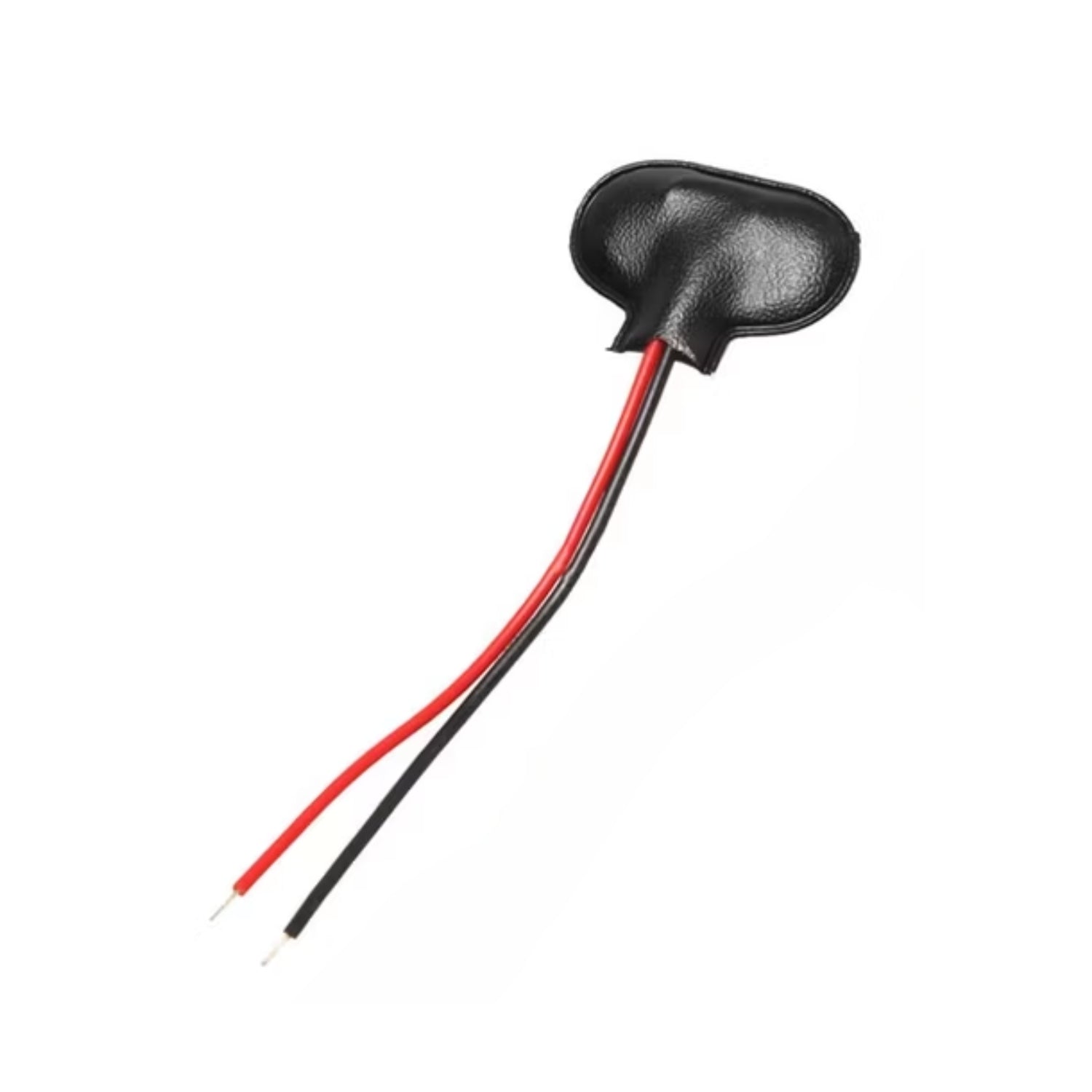 9V Battery Snap Short Wire Black