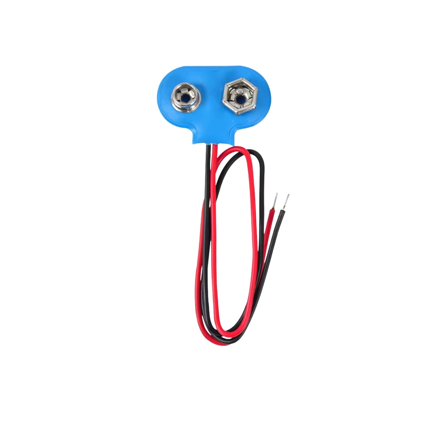 9V Battery Snap Blue