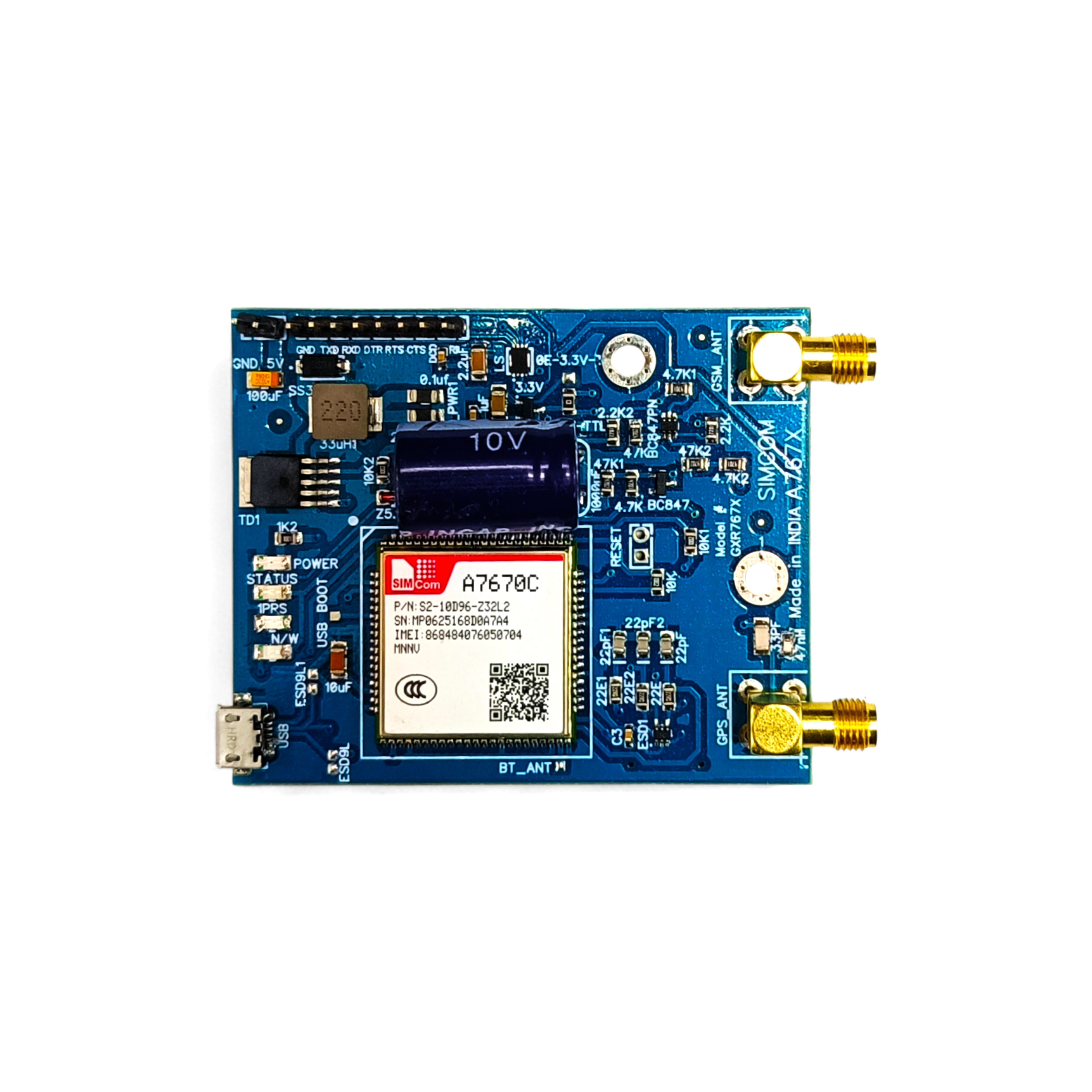 A7670 4G GSM Miniature Communication Module