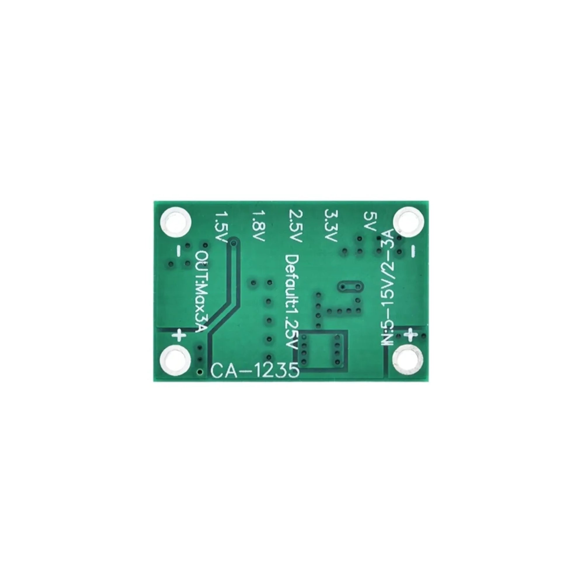 MP1495 Based DC-DC Buck Converter 5-15V Input, 1.25V /1.5V /1.8V /2.5V /3.3V /5V fixed voltage output, 3A Output Current