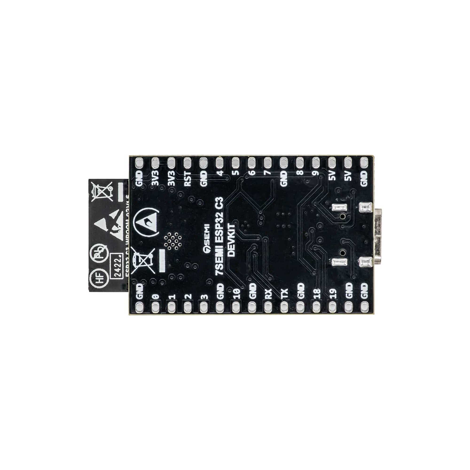 ESP32-C3-Dev-BoardC-02 – WiFi, Bluetooth, USB, RGB LED
