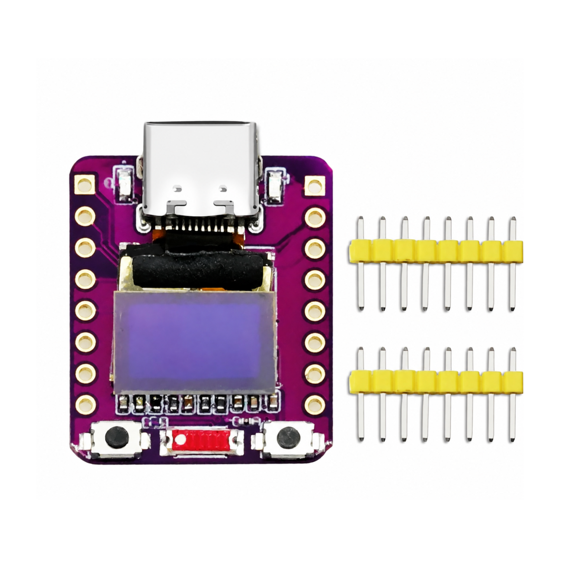 ESP32-C3 OLED Development Board with OLED Display