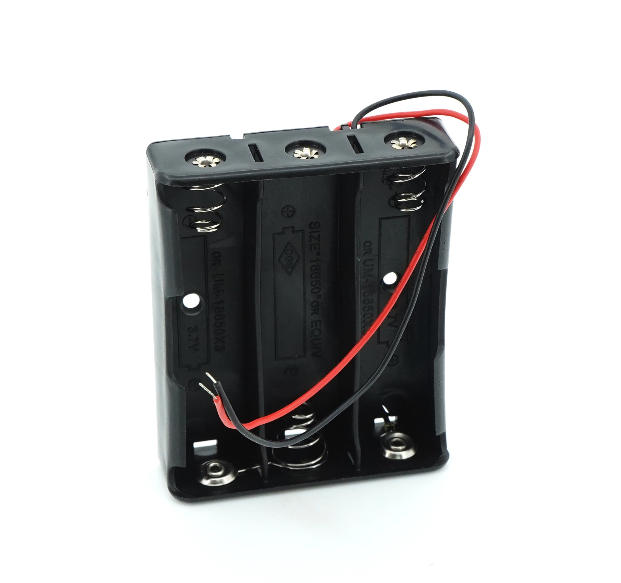 3 x 3.7V 18650 Battery Holder
