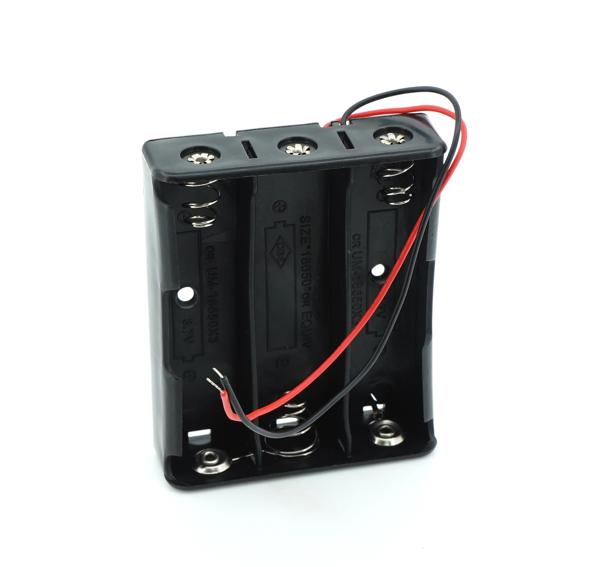 3 x 3.7V 18650 Battery Holder