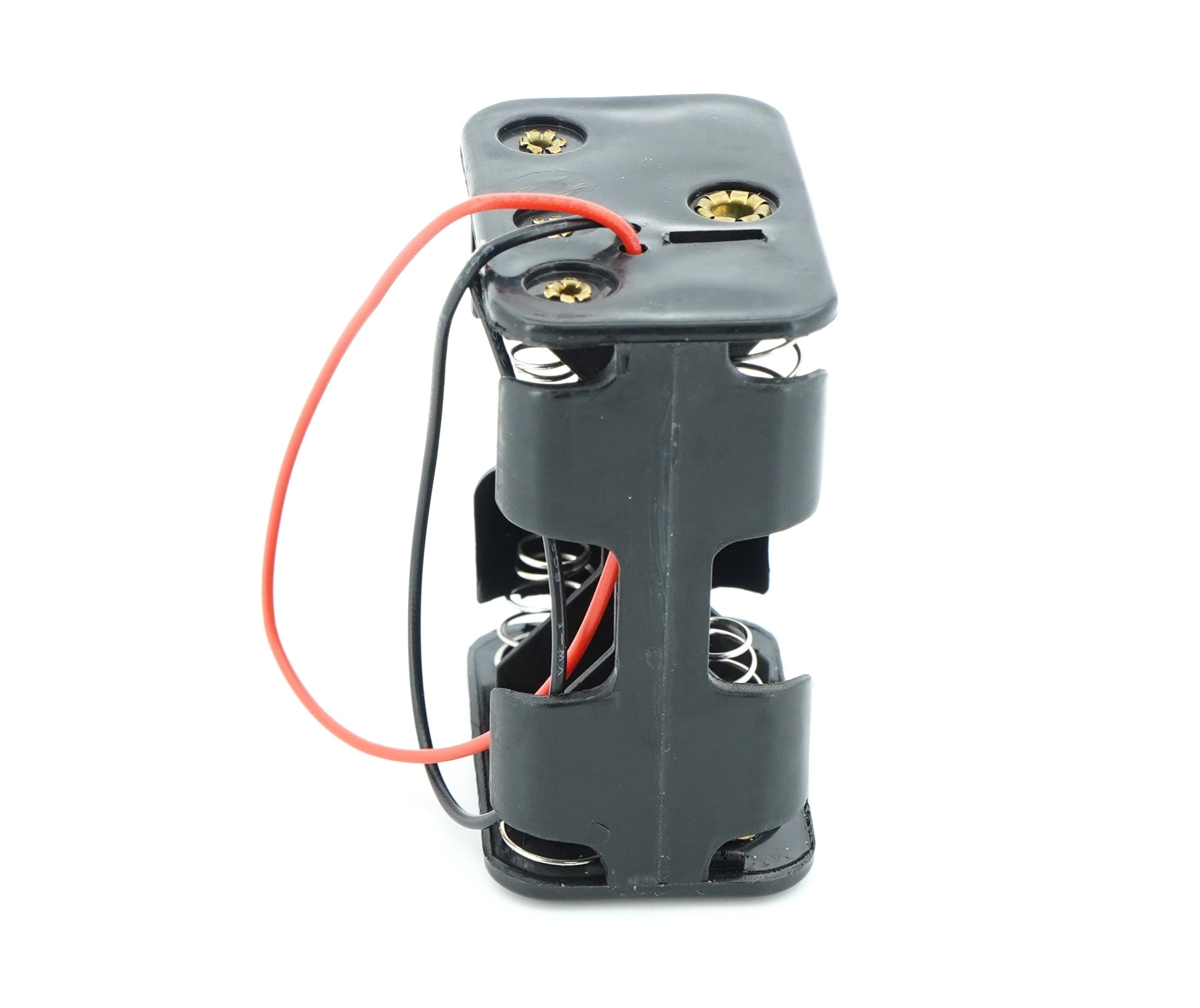 6 x 1.5V AA Battery Case Connector - Front-Back