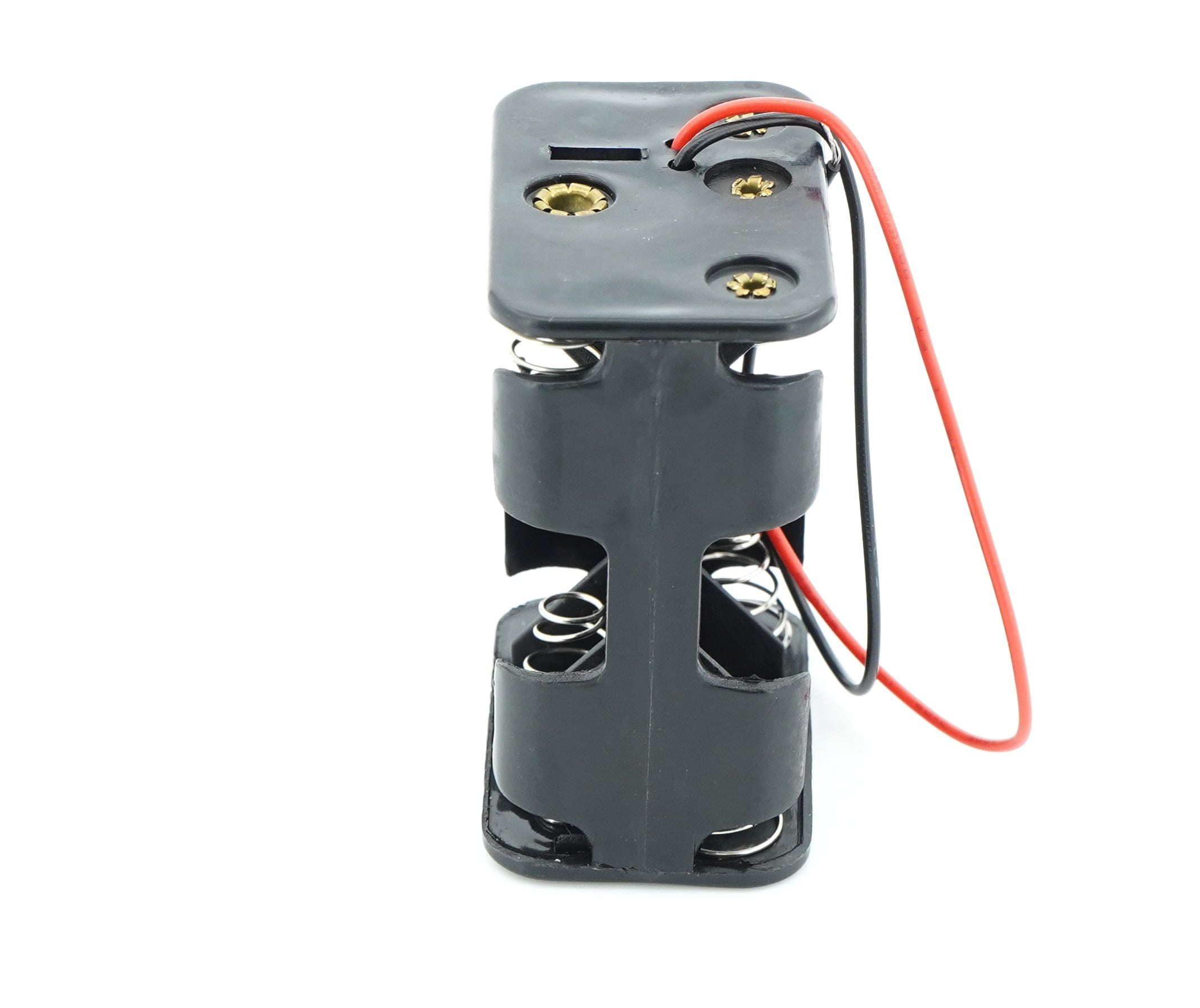 6 x 1.5V AA Battery Case Connector - Front-Back