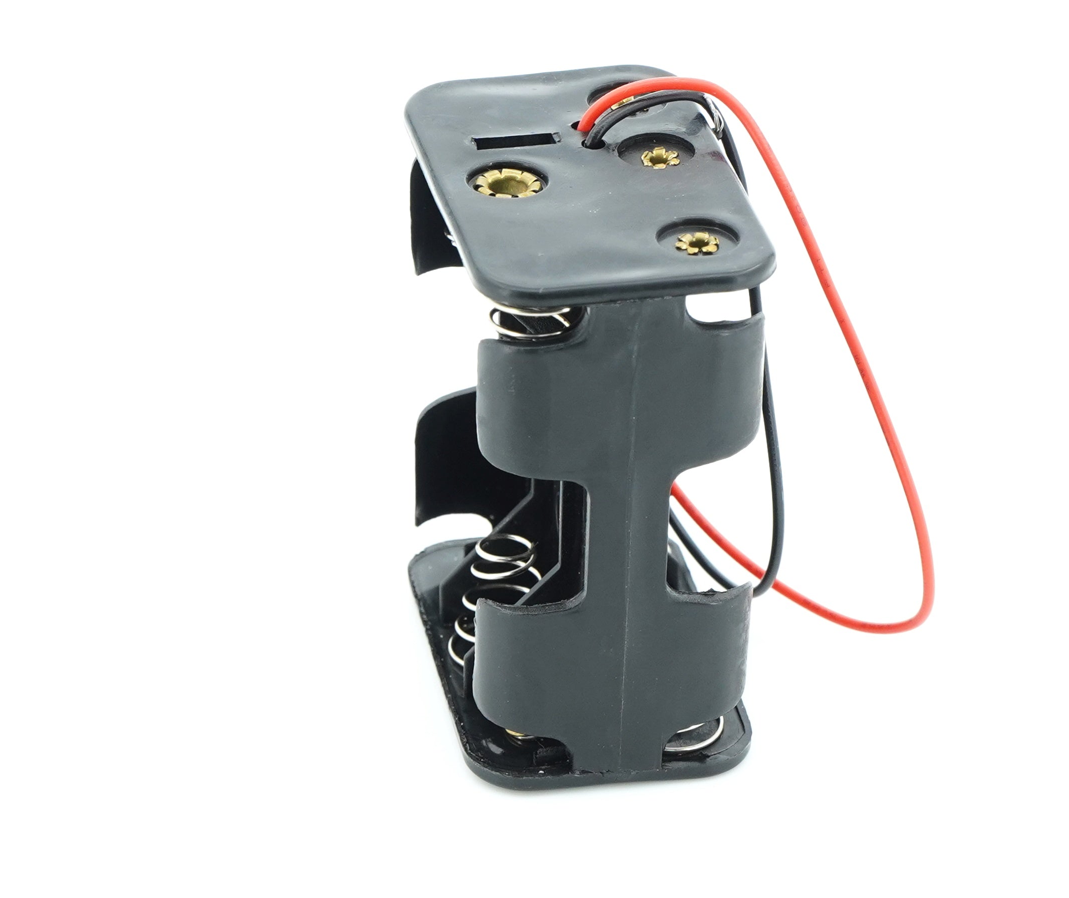 6 x 1.5V AA Battery Case Connector - Front-Back