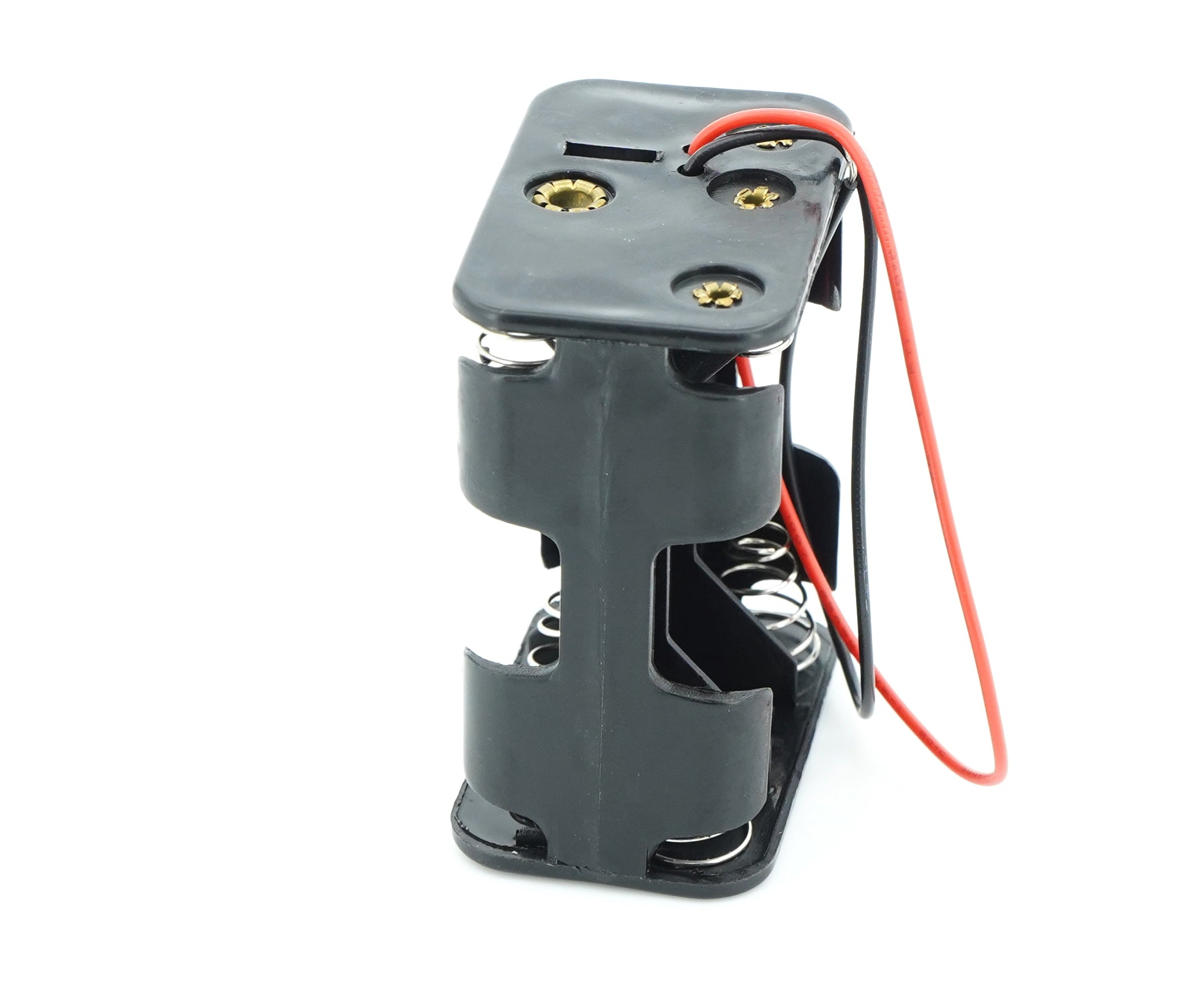 6 x 1.5V AA Battery Case Connector - Front-Back