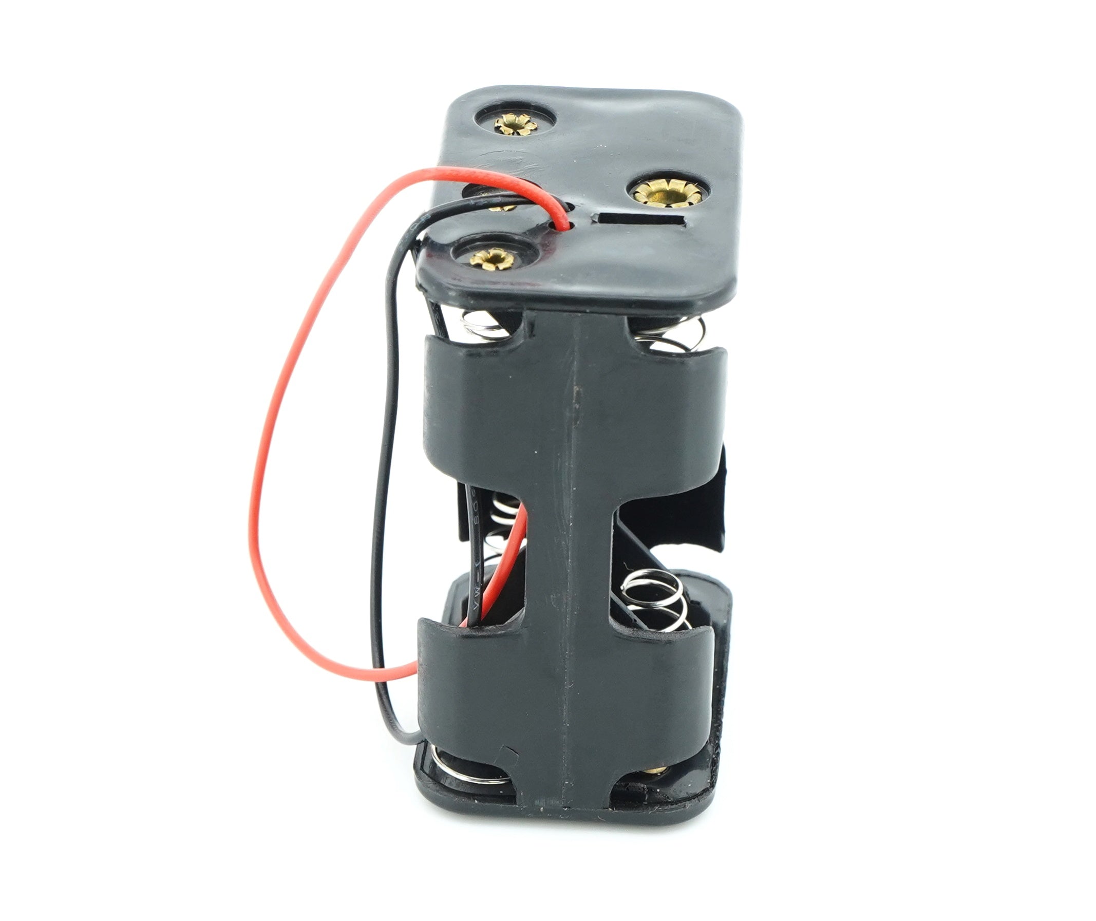 6 x 1.5V AA Battery Case Connector - Front-Back