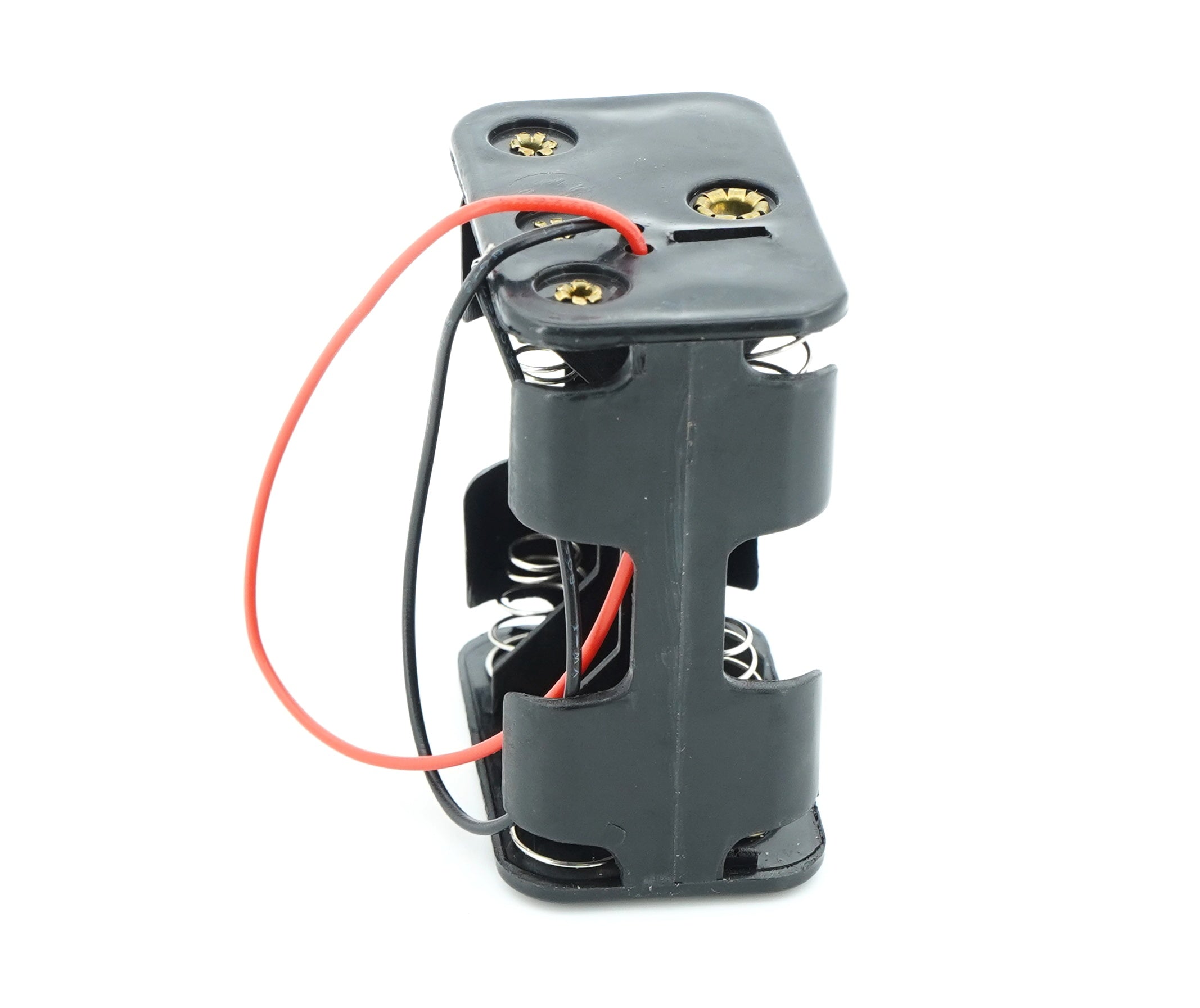 6 x 1.5V AA Battery Case Connector - Front-Back