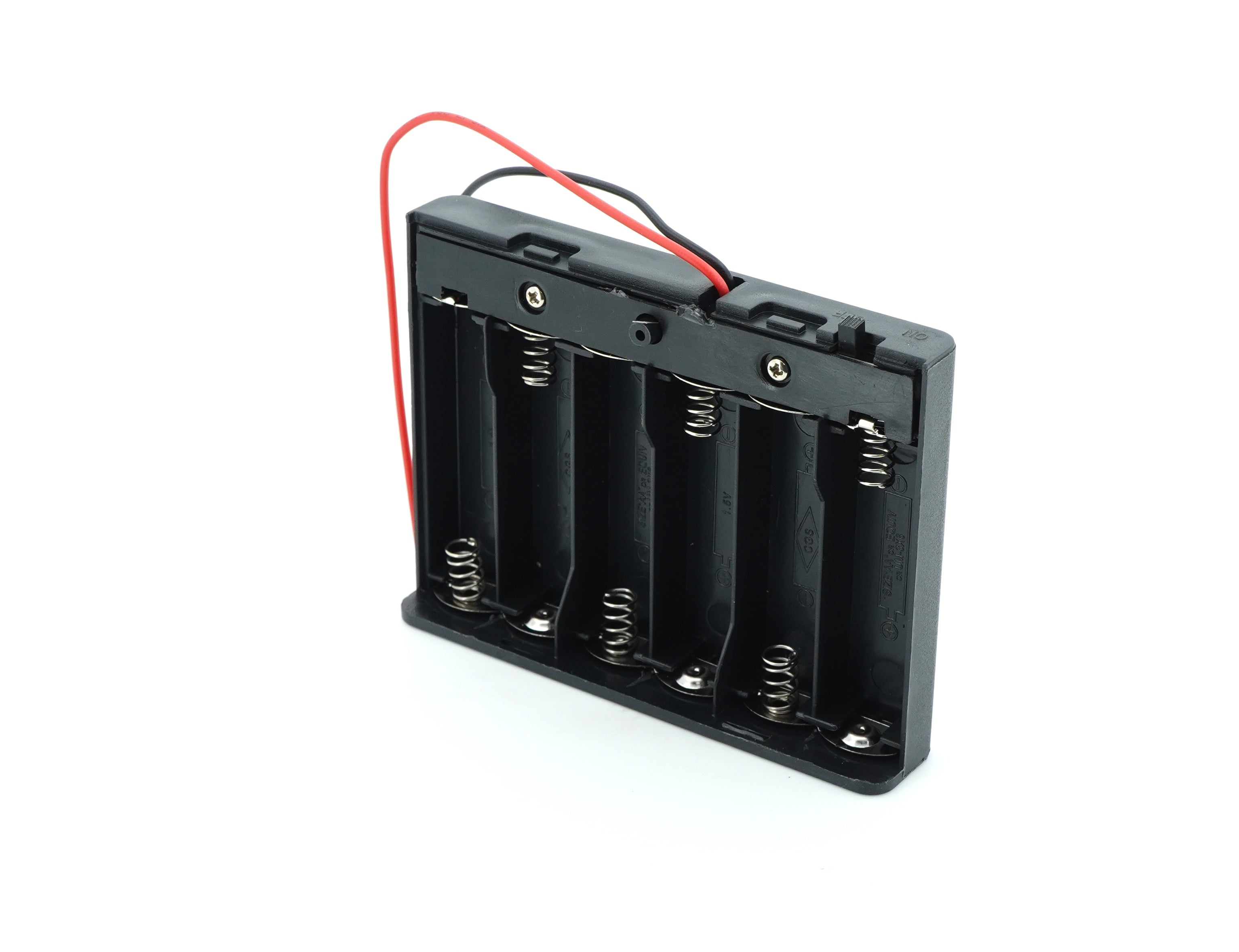 6 x 1.5V AA Battery Case Connector with Cover
