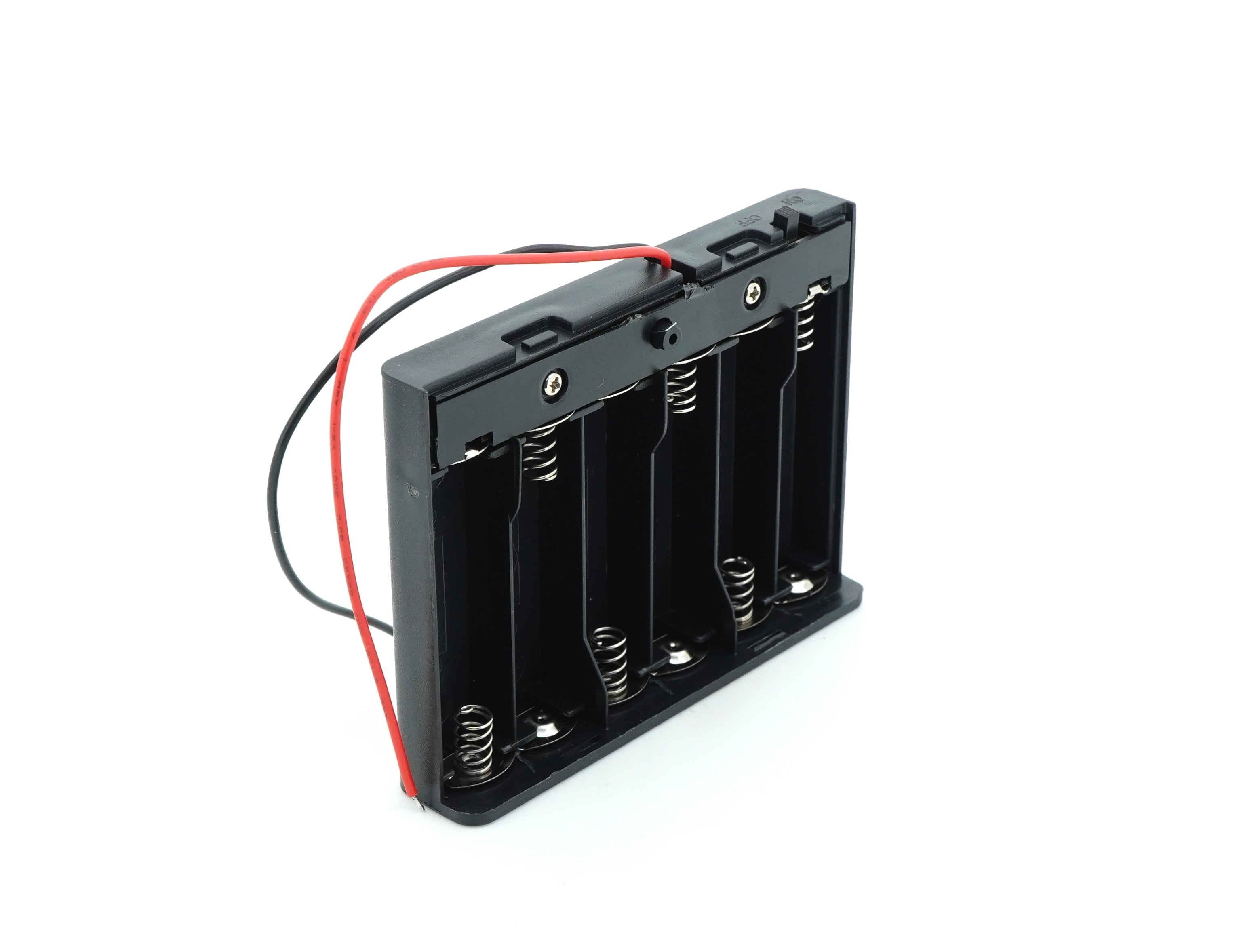6 x 1.5V AA Battery Case Connector with Cover