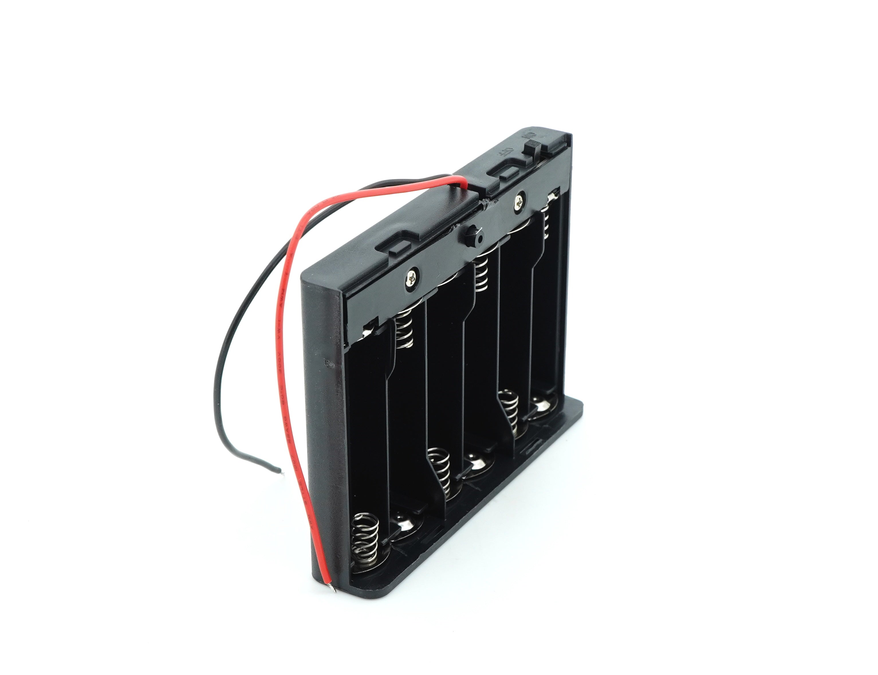 6 x 1.5V AA Battery Case Connector with Cover