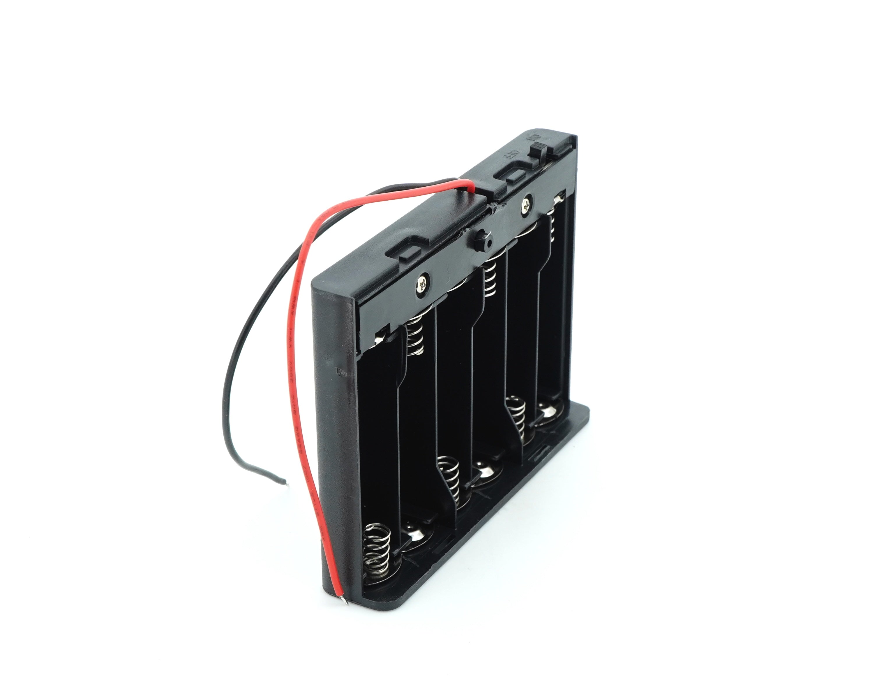 6 x 1.5V AA Battery Case Connector with Cover