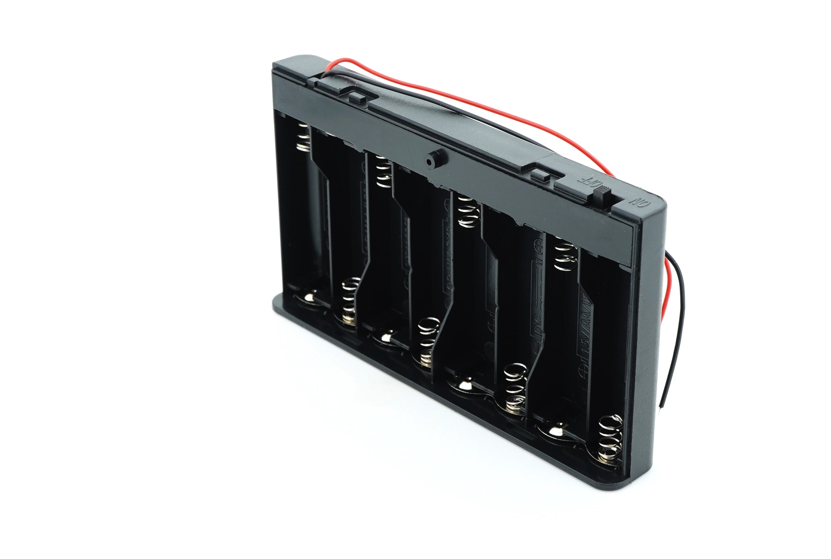 8 x 1.5V AA Battery Case Connector with Cover